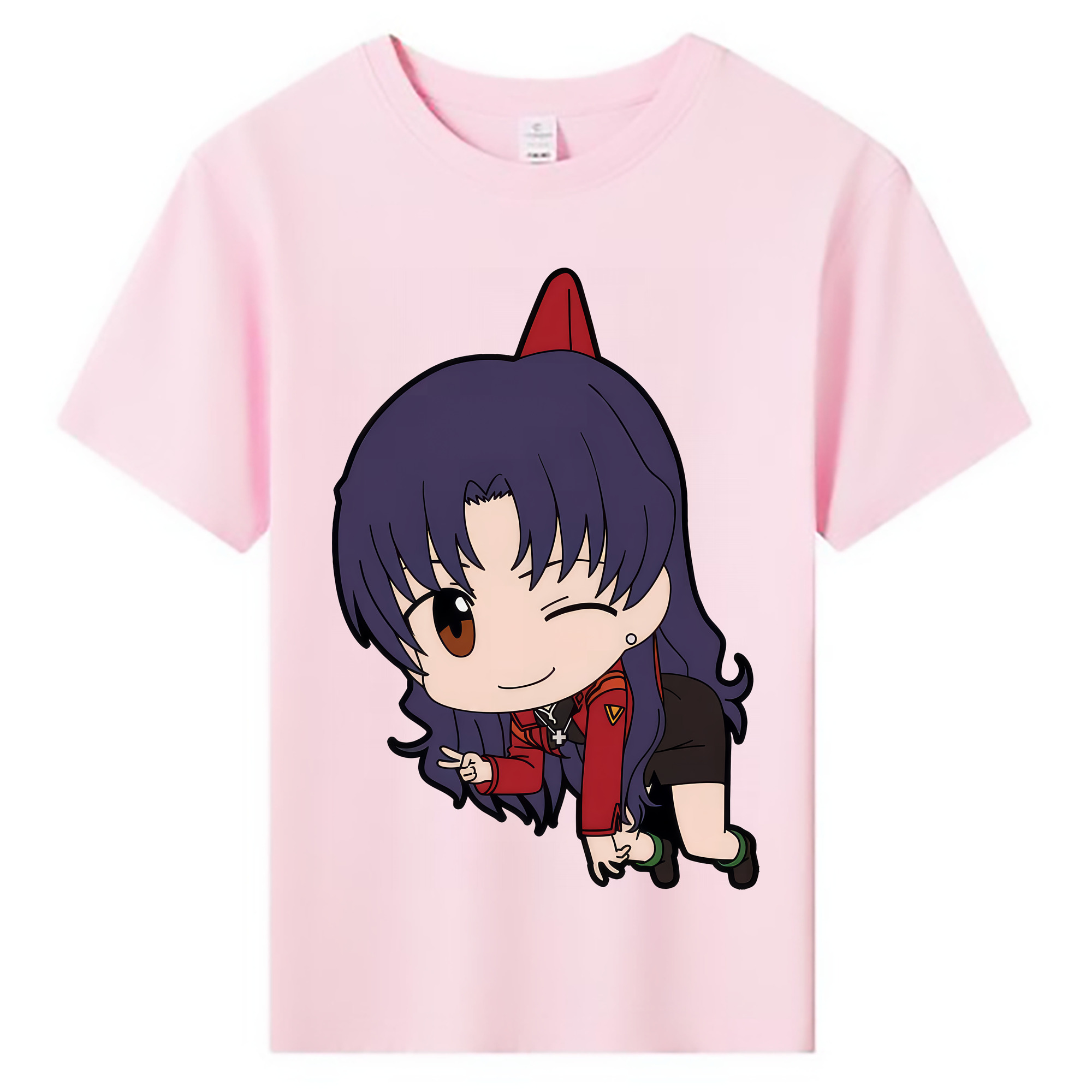 （画像用） EVA 新世紀エヴァンゲリオン 綿100％キッズTシャツ（フロントプリント）