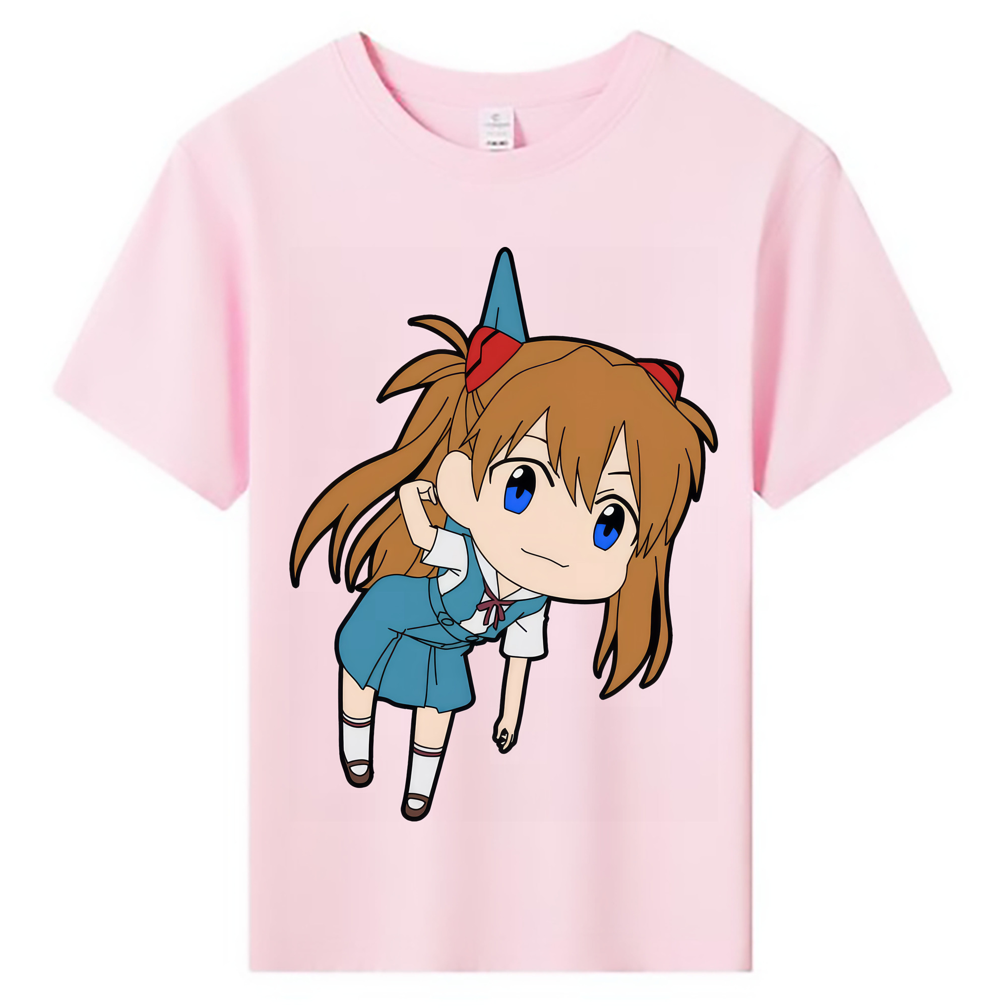 （画像用） EVA 新世紀エヴァンゲリオン 綿100％キッズTシャツ（フロントプリント）