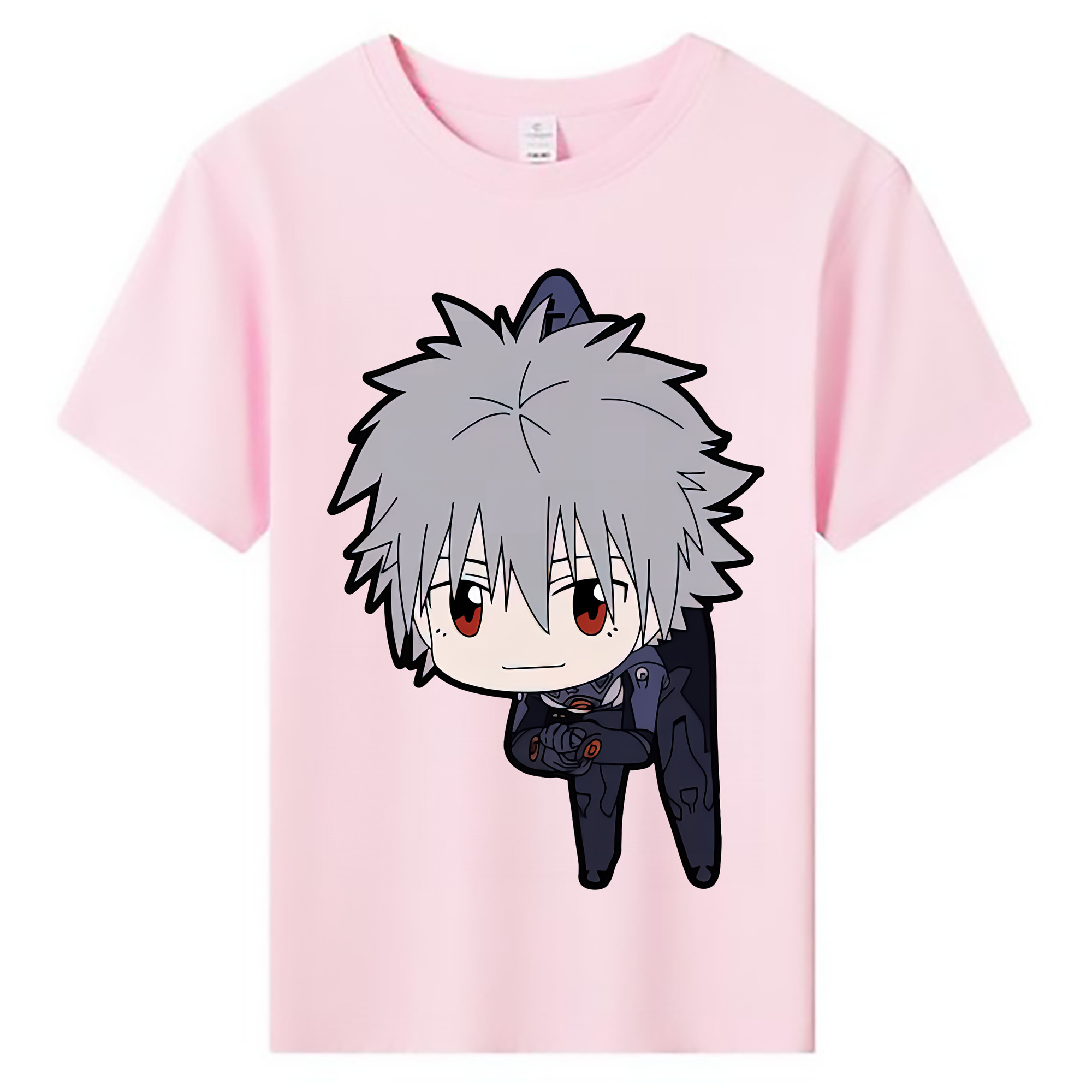 （画像用） EVA 新世紀エヴァンゲリオン 綿100％キッズTシャツ（フロントプリント）