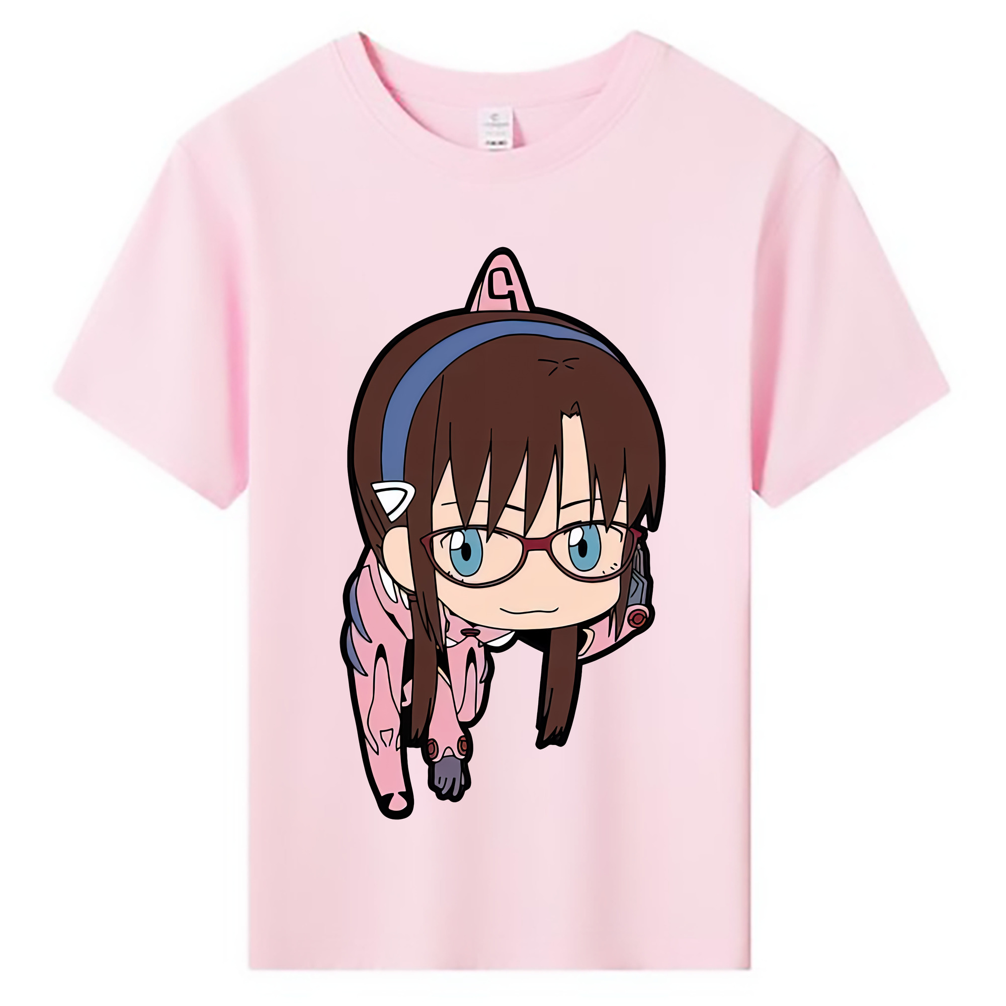 （画像用） EVA 新世紀エヴァンゲリオン 綿100％キッズTシャツ（フロントプリント）