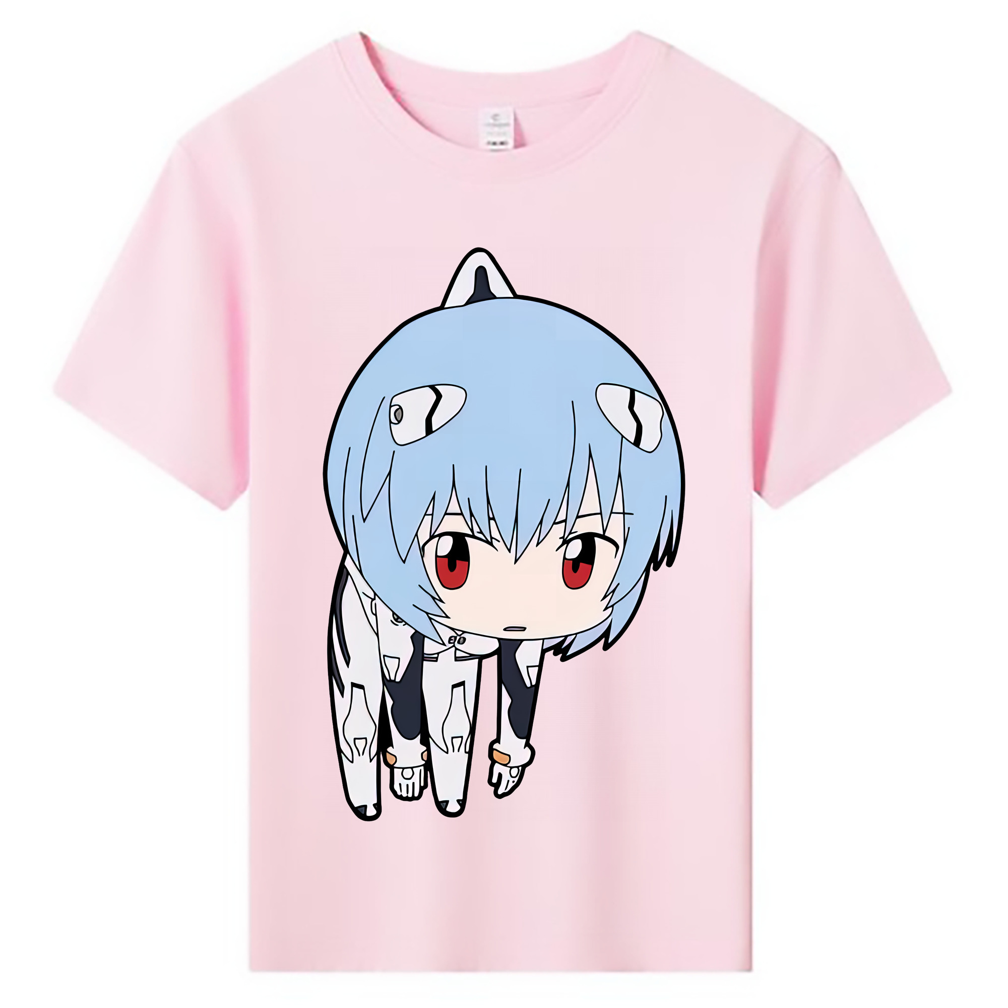 （画像用） EVA 新世紀エヴァンゲリオン 綿100％キッズTシャツ（フロントプリント）