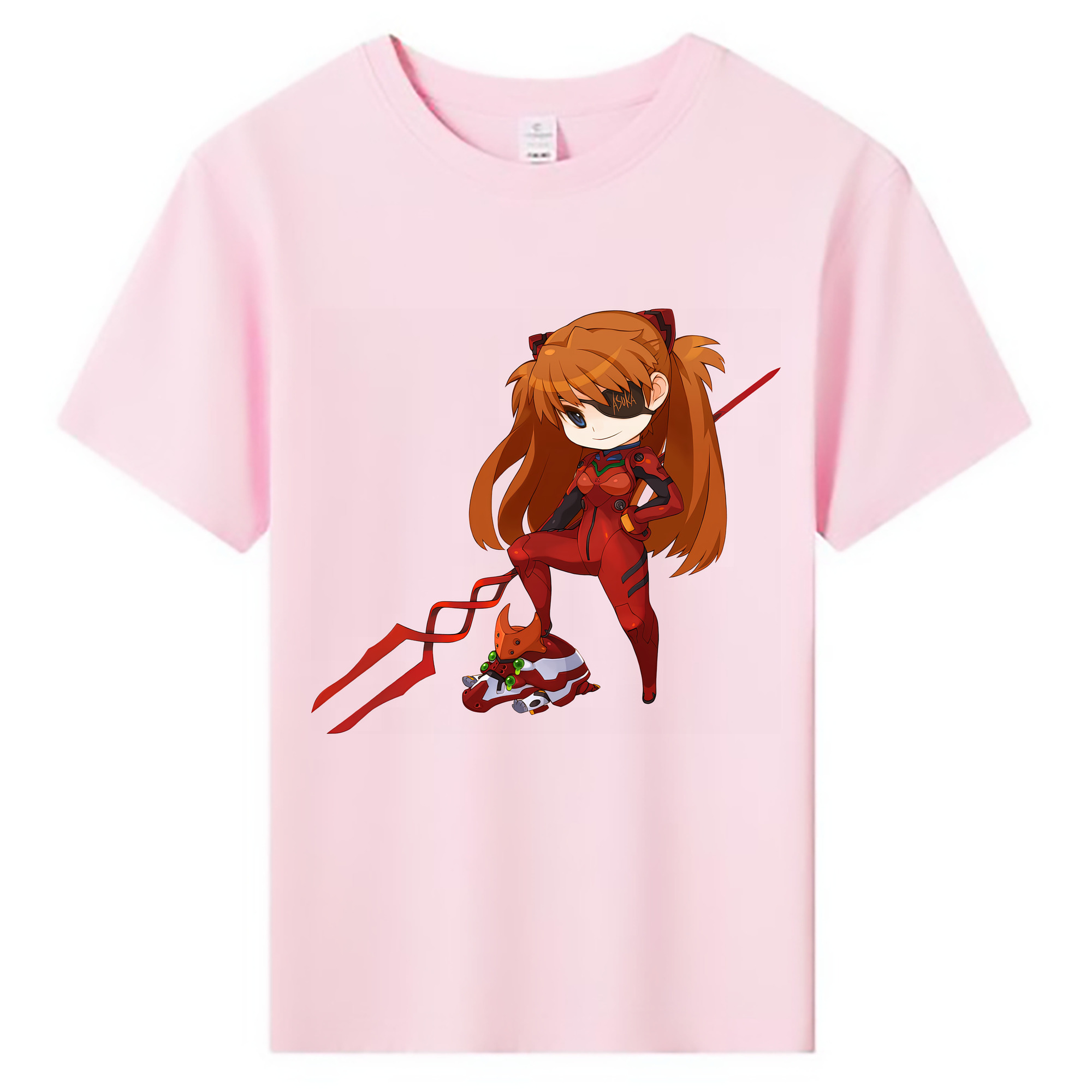 （画像用） EVA 新世紀エヴァンゲリオン 綿100％キッズTシャツ（フロントプリント）