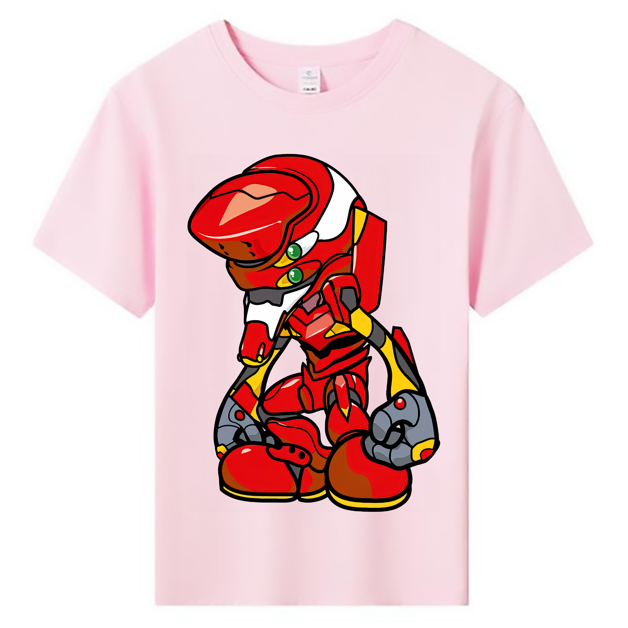 （画像用） EVA 新世紀エヴァンゲリオン 綿100％キッズTシャツ（フロントプリント）