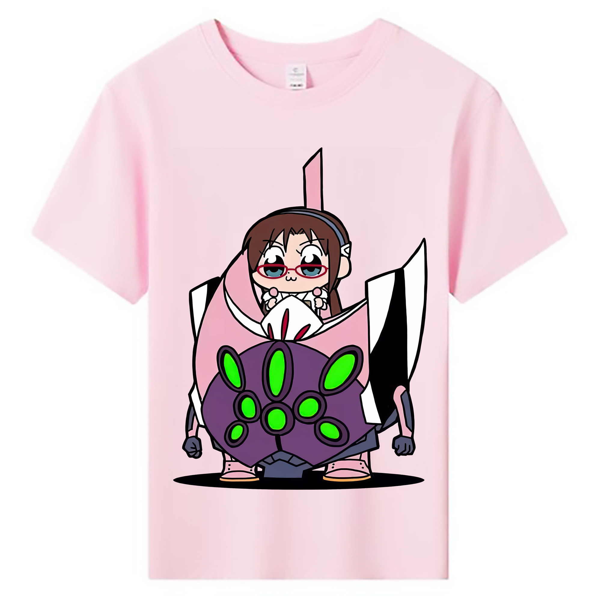 （画像用） EVA 新世紀エヴァンゲリオン 綿100％キッズTシャツ（フロントプリント）