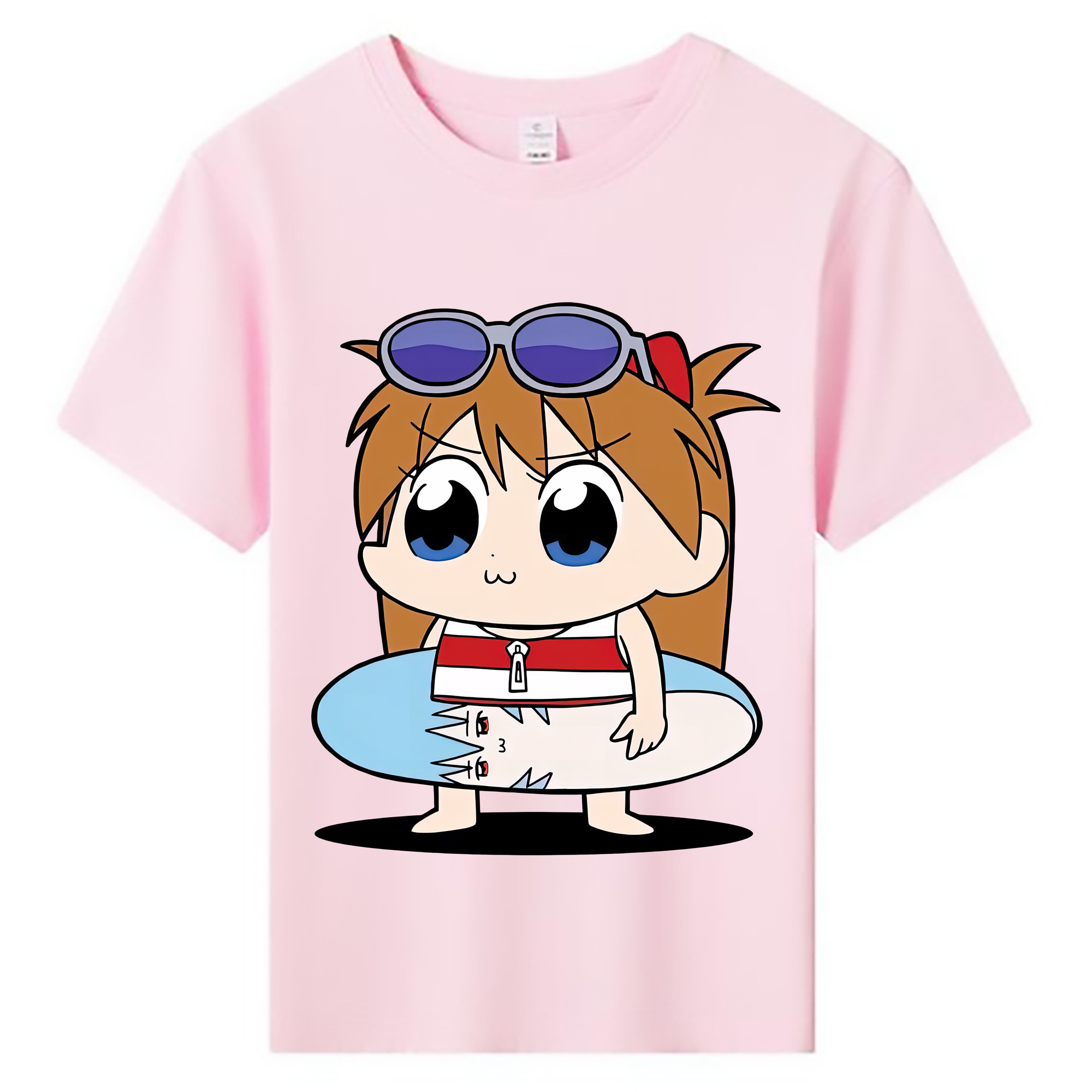 （画像用） EVA 新世紀エヴァンゲリオン 綿100％キッズTシャツ（フロントプリント）