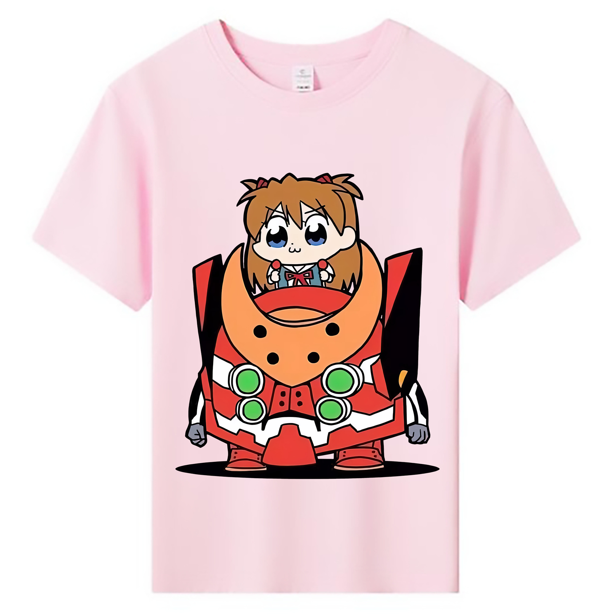 （画像用） EVA 新世紀エヴァンゲリオン 綿100％キッズTシャツ（フロントプリント）