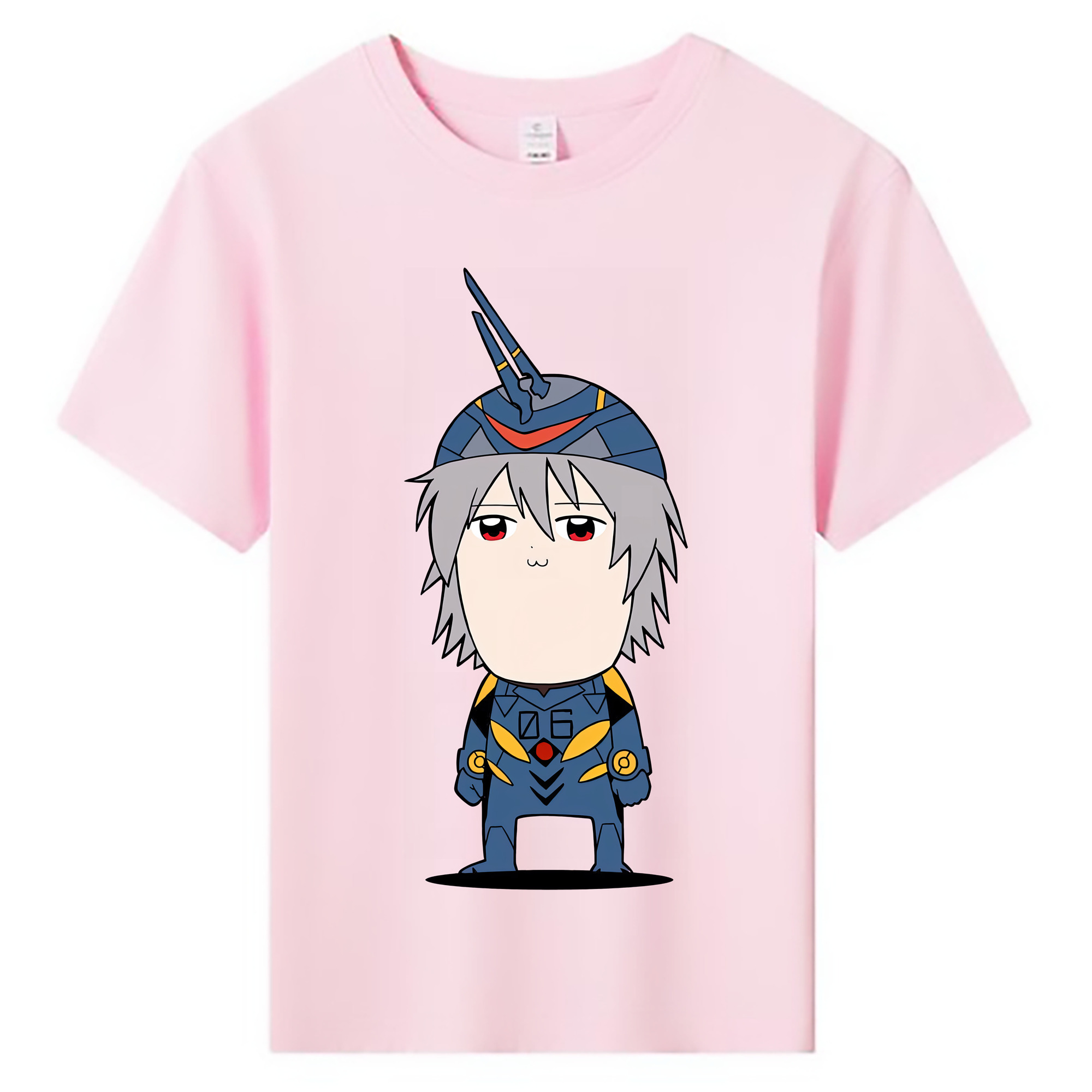 （画像用） EVA 新世紀エヴァンゲリオン 綿100％キッズTシャツ（フロントプリント）