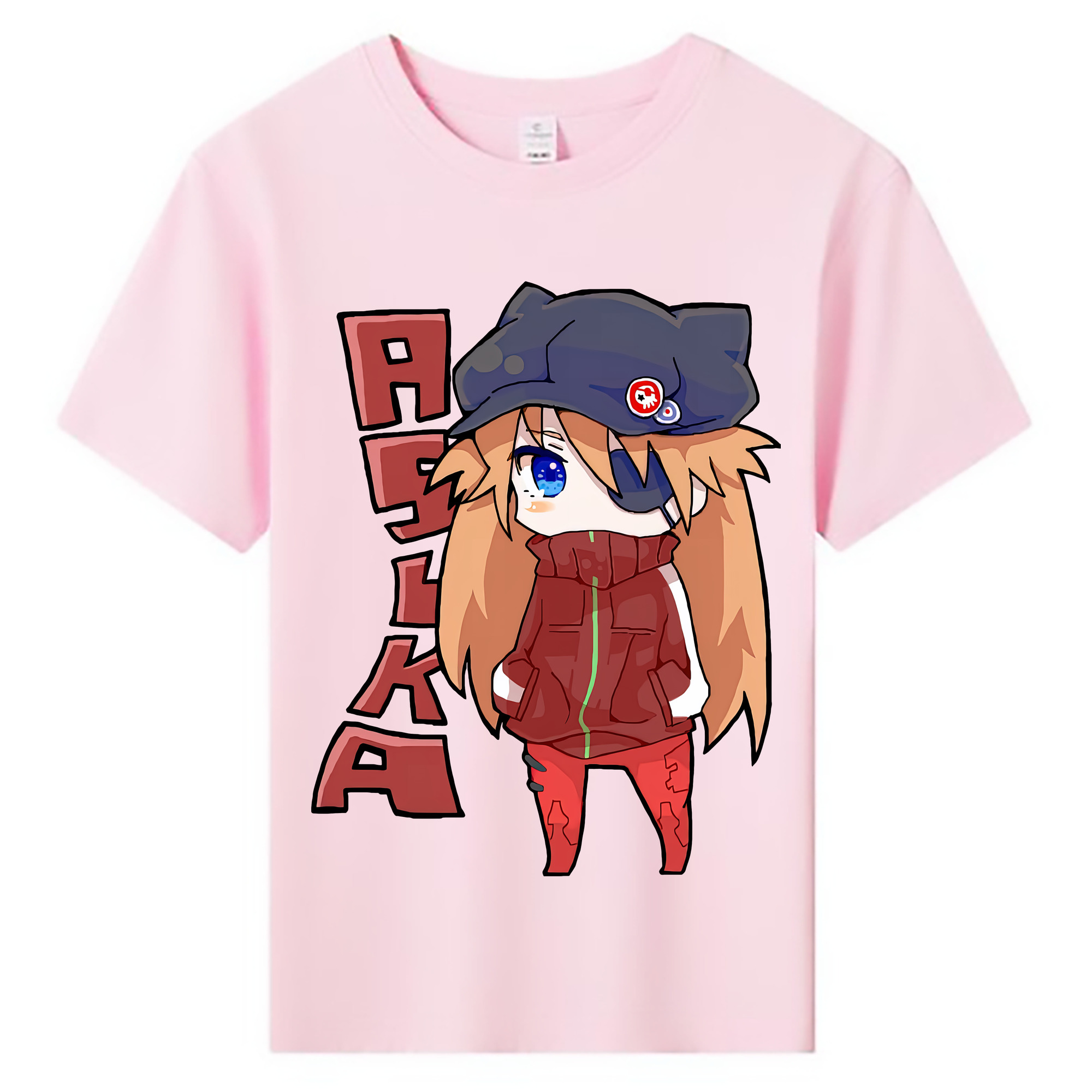 （画像用） EVA 新世紀エヴァンゲリオン 綿100％キッズTシャツ（フロントプリント）