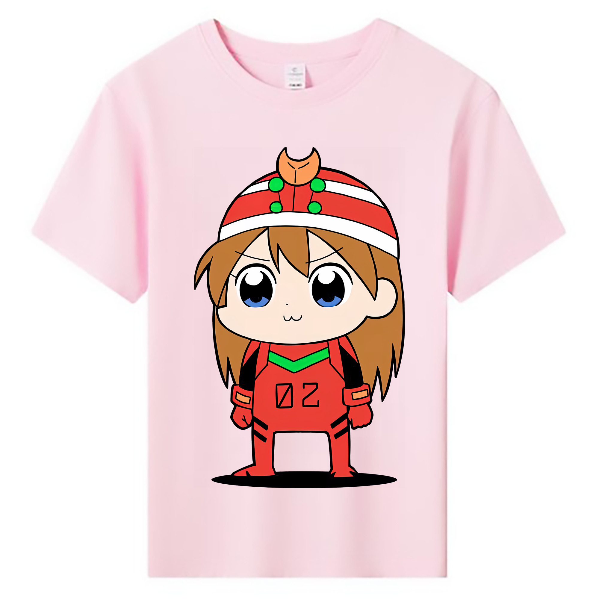（画像用） EVA 新世紀エヴァンゲリオン 綿100％キッズTシャツ（フロントプリント）