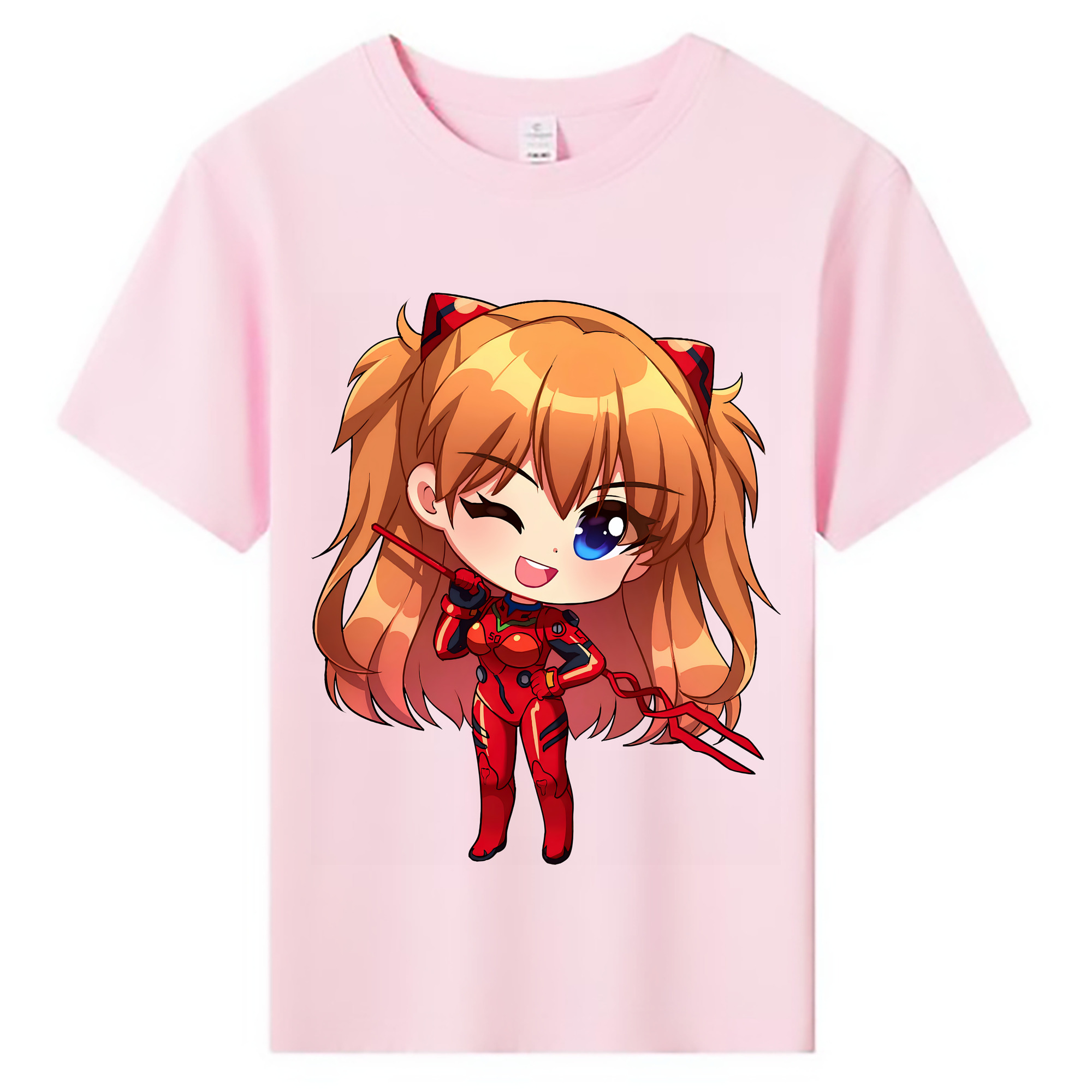 （画像用） EVA 新世紀エヴァンゲリオン 綿100％キッズTシャツ（フロントプリント）