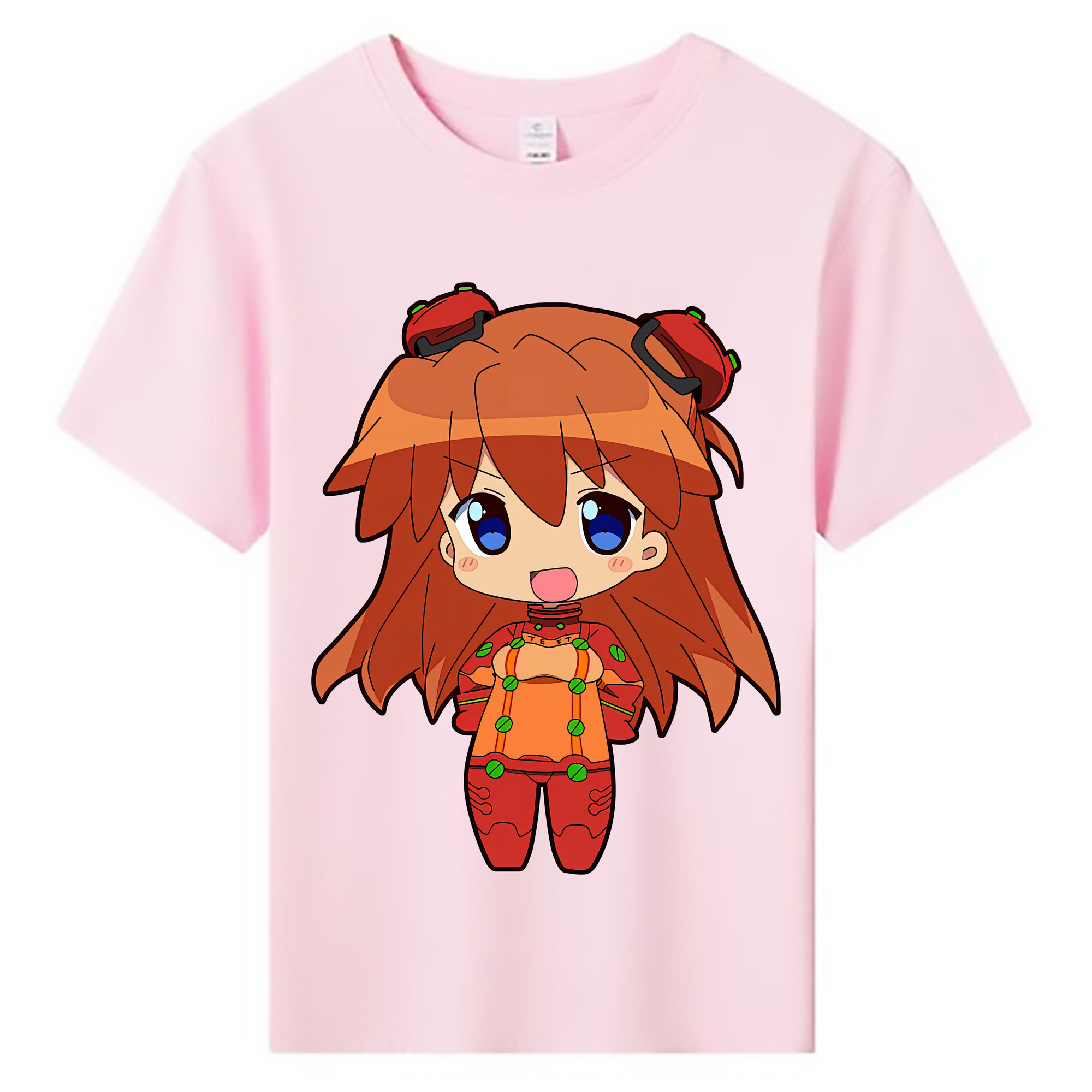 （画像用） EVA 新世紀エヴァンゲリオン 綿100％キッズTシャツ（フロントプリント）