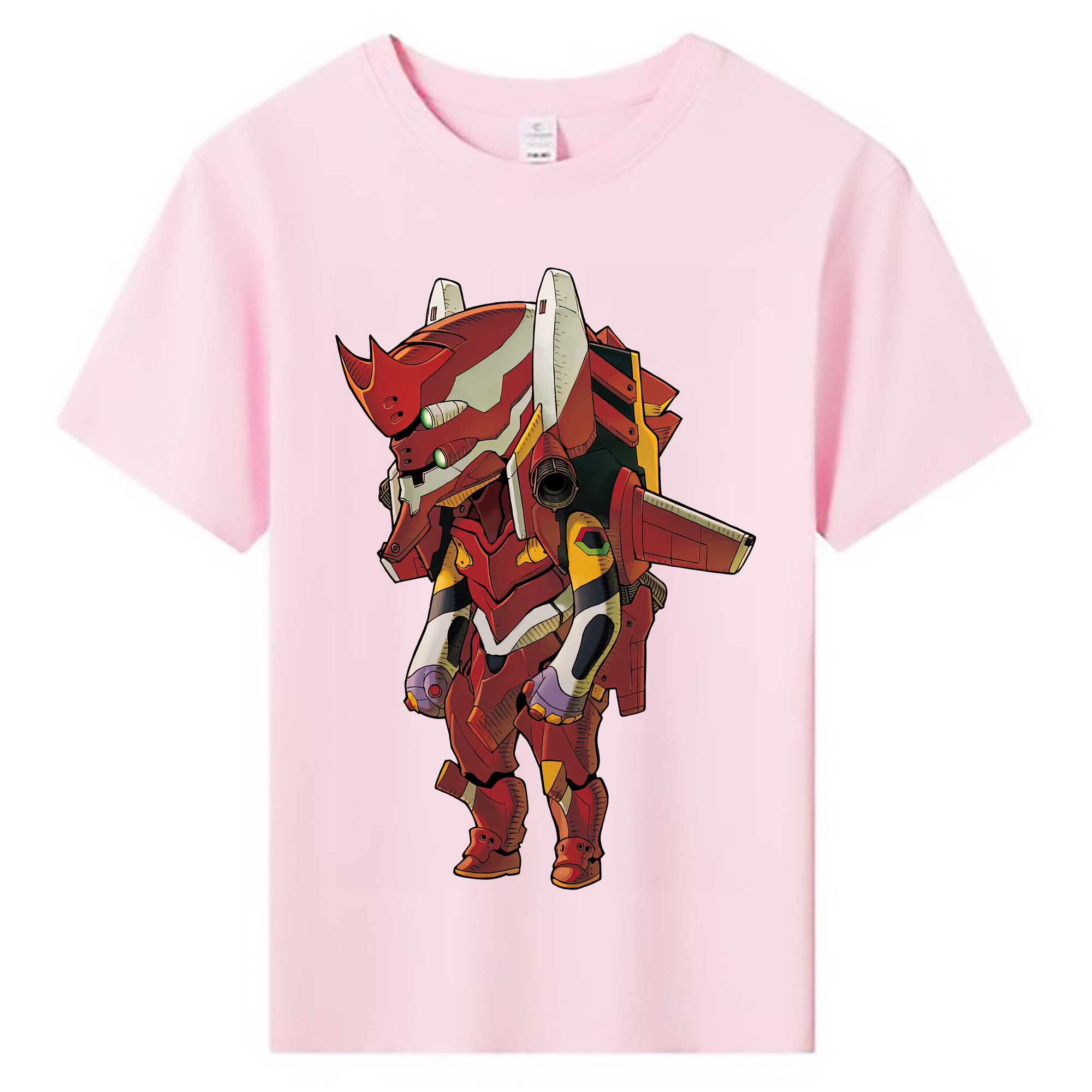 （画像用） EVA 新世紀エヴァンゲリオン 綿100％キッズTシャツ（フロントプリント）