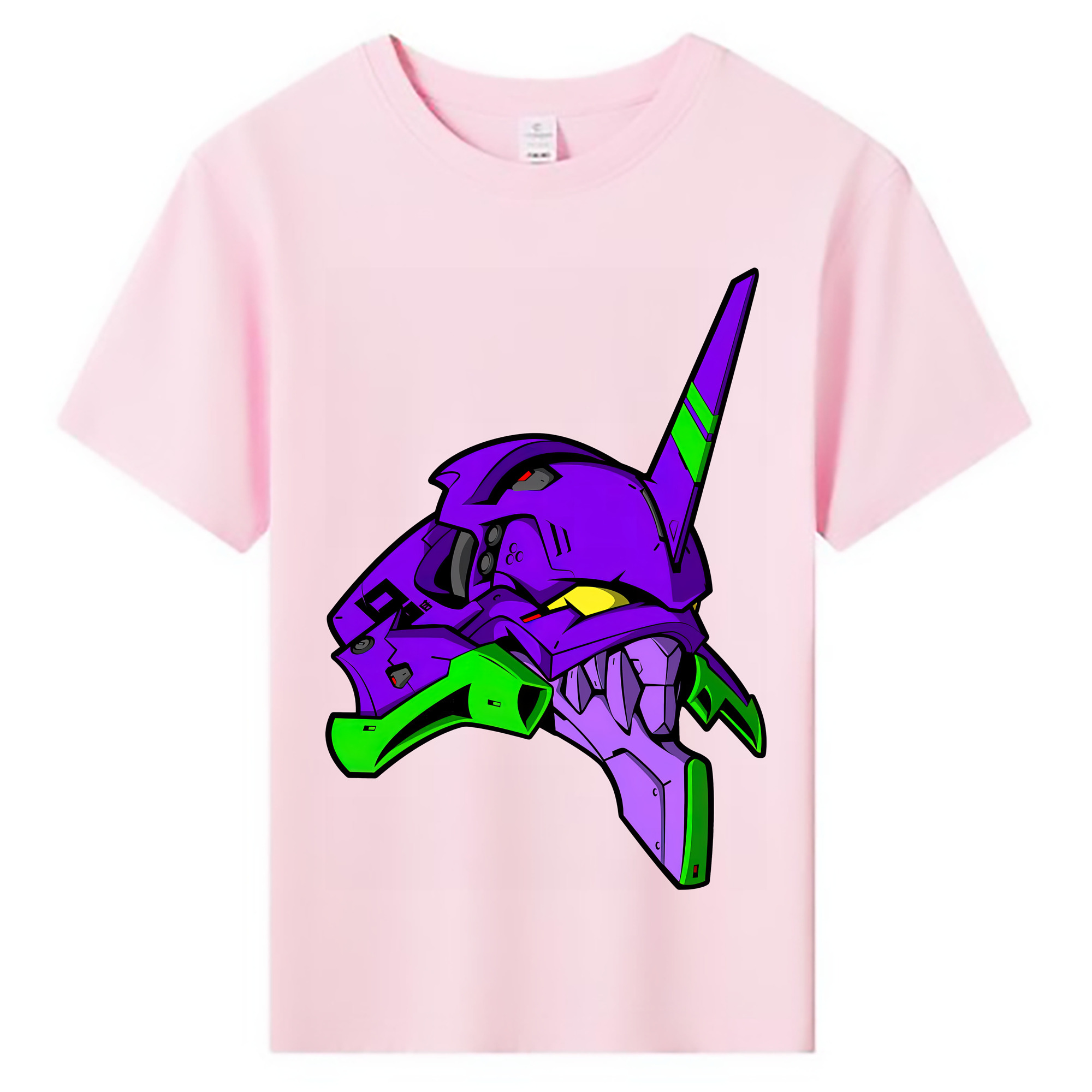 （画像用） EVA 新世紀エヴァンゲリオン 綿100％キッズTシャツ（フロントプリント）