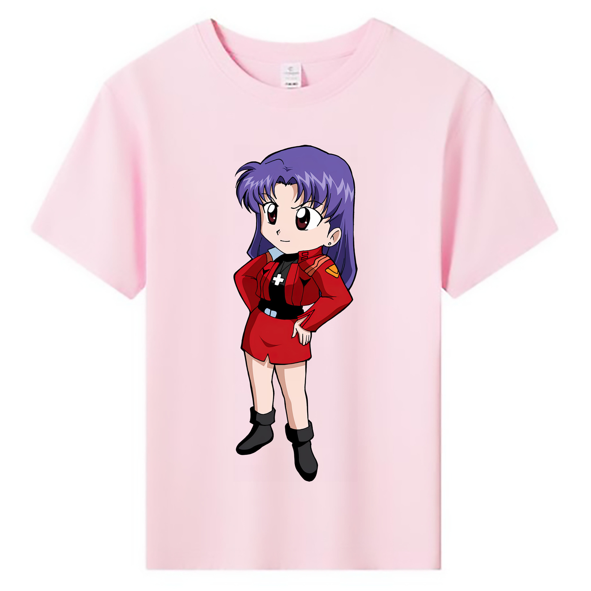 （画像用） EVA 新世紀エヴァンゲリオン 綿100％キッズTシャツ（フロントプリント）