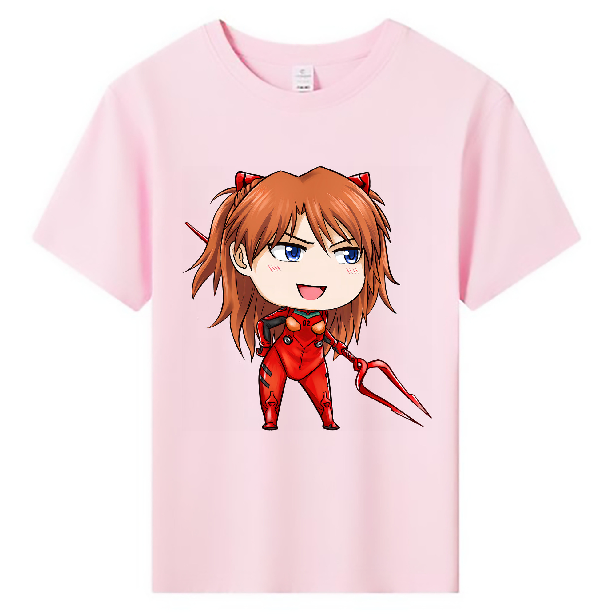 （画像用） EVA 新世紀エヴァンゲリオン 綿100％キッズTシャツ（フロントプリント）