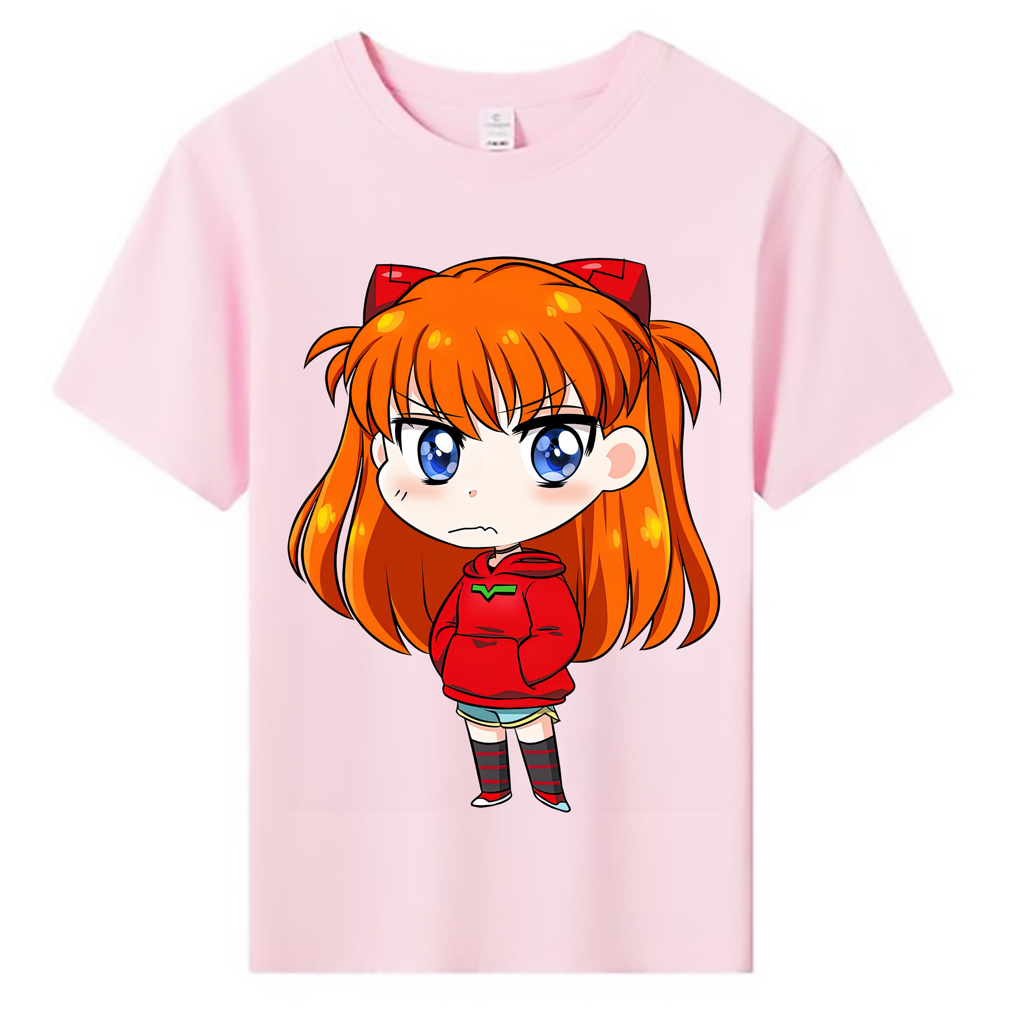 （画像用） EVA 新世紀エヴァンゲリオン 綿100％キッズTシャツ（フロントプリント）