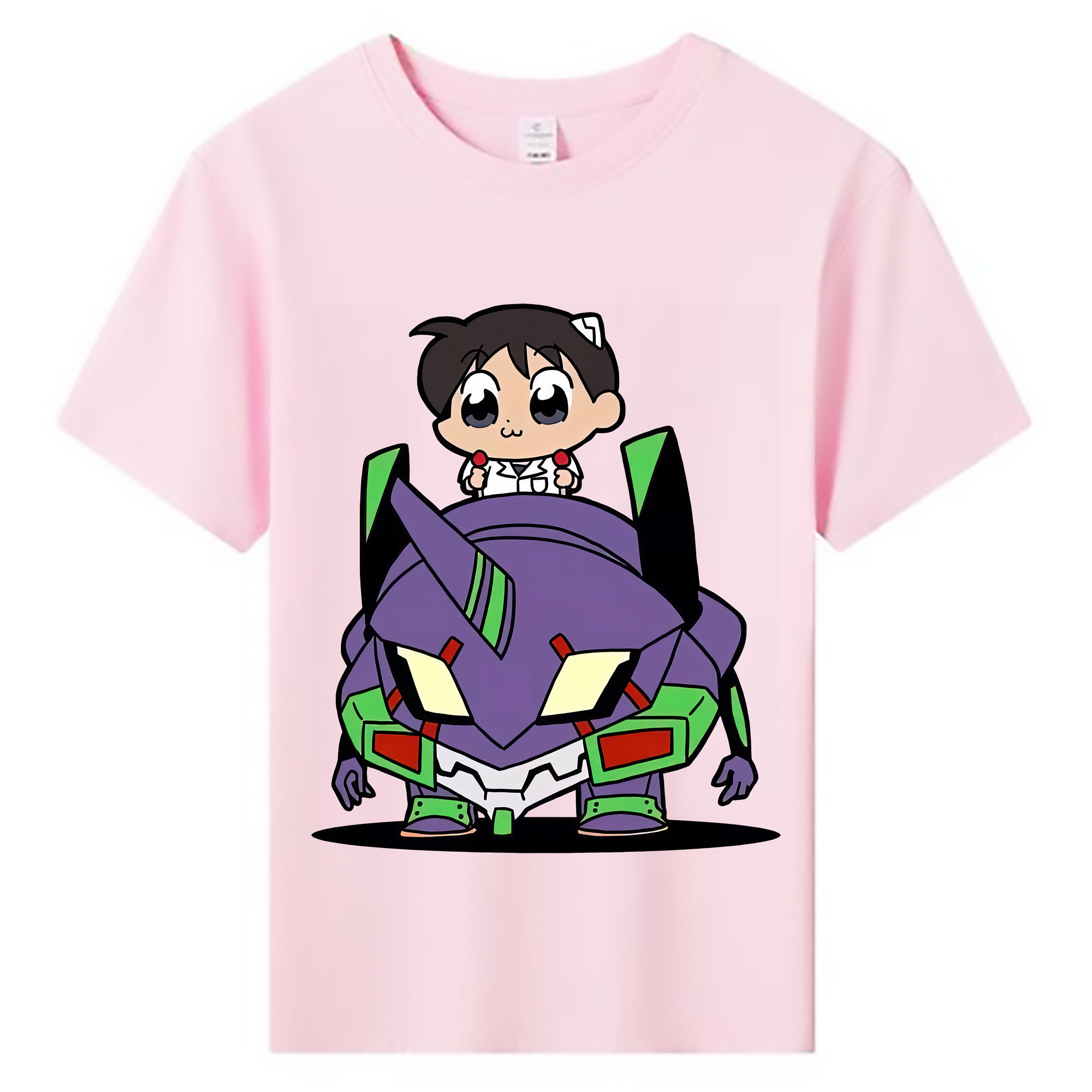 （画像用） EVA 新世紀エヴァンゲリオン 綿100％キッズTシャツ（フロントプリント）