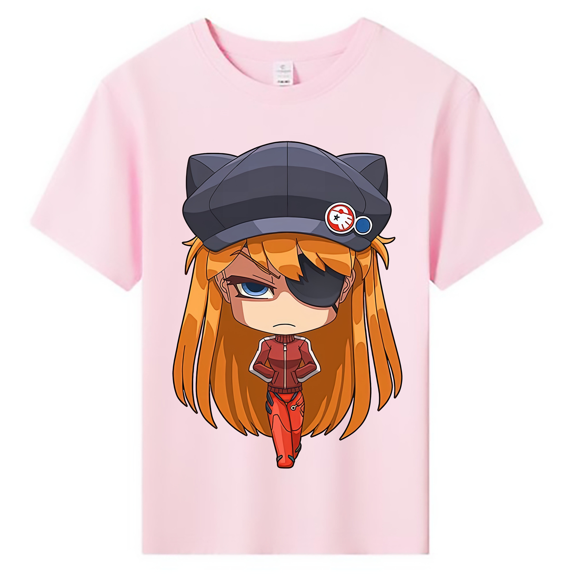 （画像用） EVA 新世紀エヴァンゲリオン 綿100％キッズTシャツ（フロントプリント）