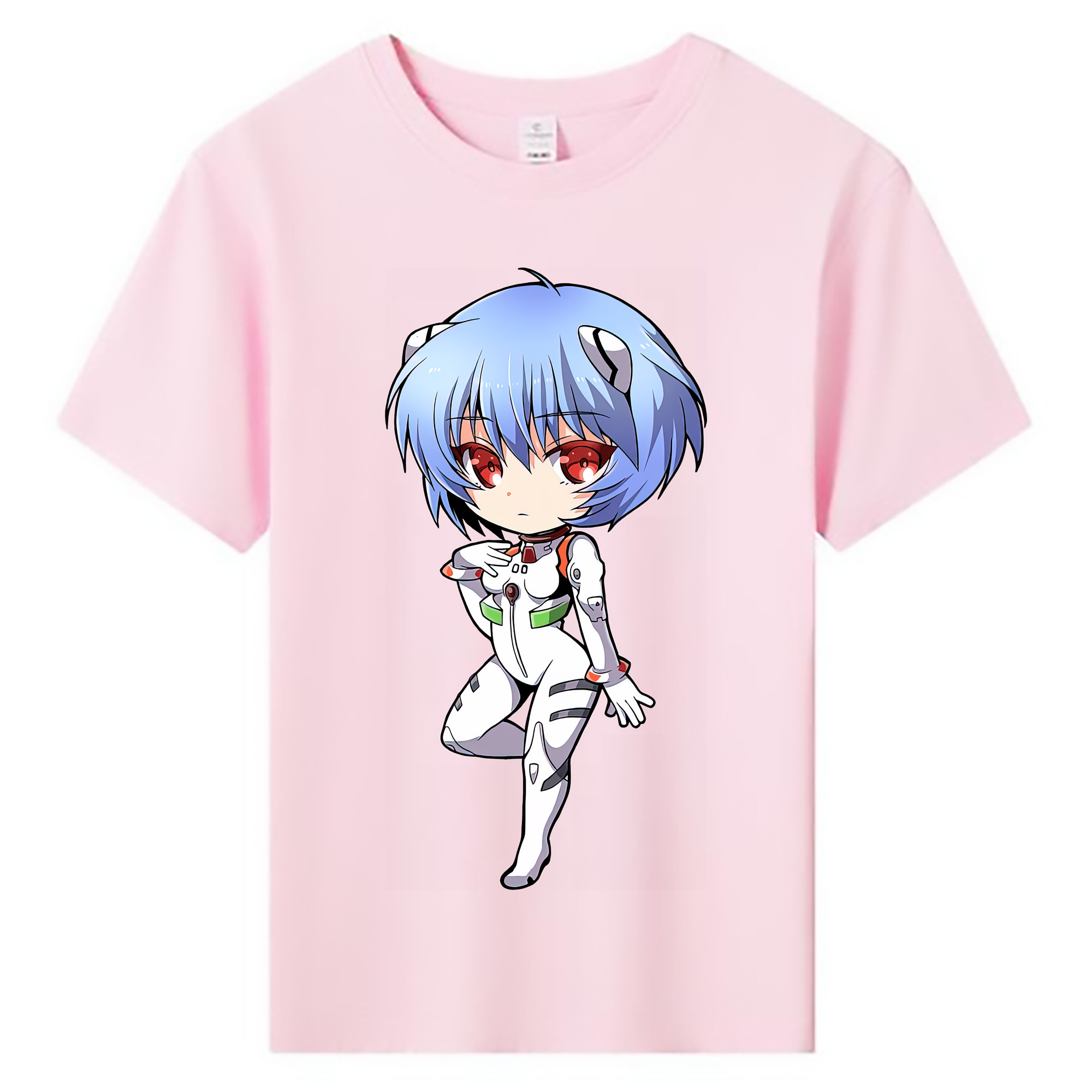 （画像用） EVA 新世紀エヴァンゲリオン 綿100％キッズTシャツ（フロントプリント）