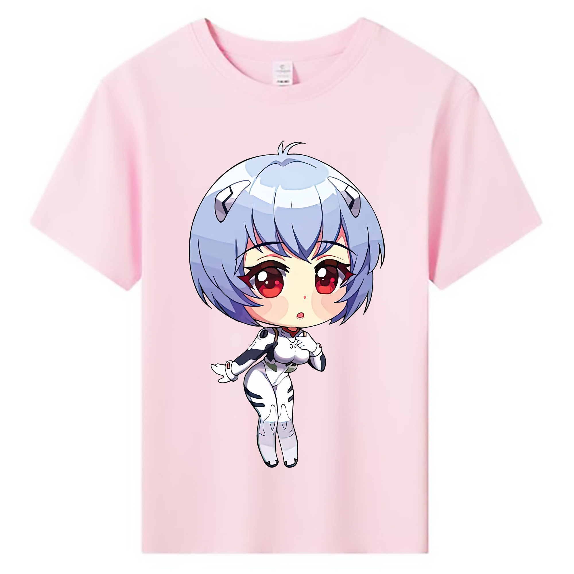 （画像用） EVA 新世紀エヴァンゲリオン 綿100％キッズTシャツ（フロントプリント）