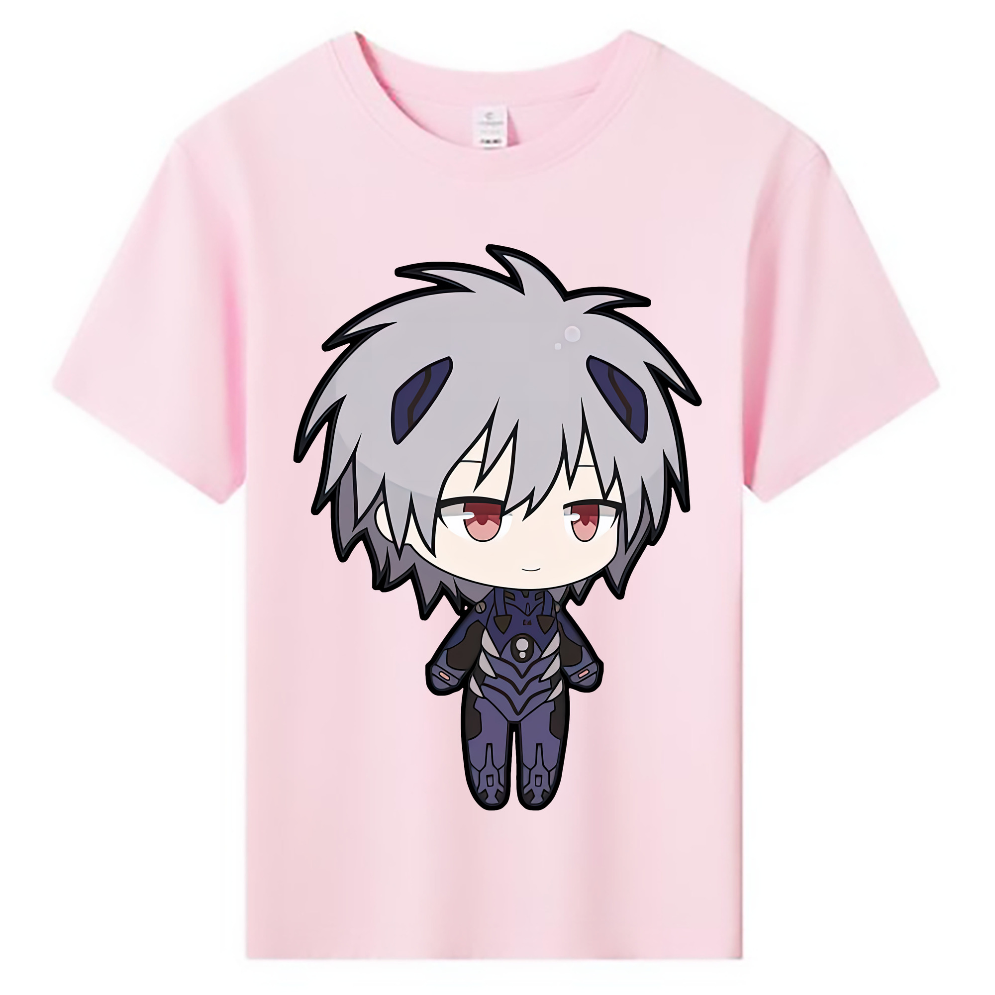 （画像用） EVA 新世紀エヴァンゲリオン 綿100％キッズTシャツ（フロントプリント）