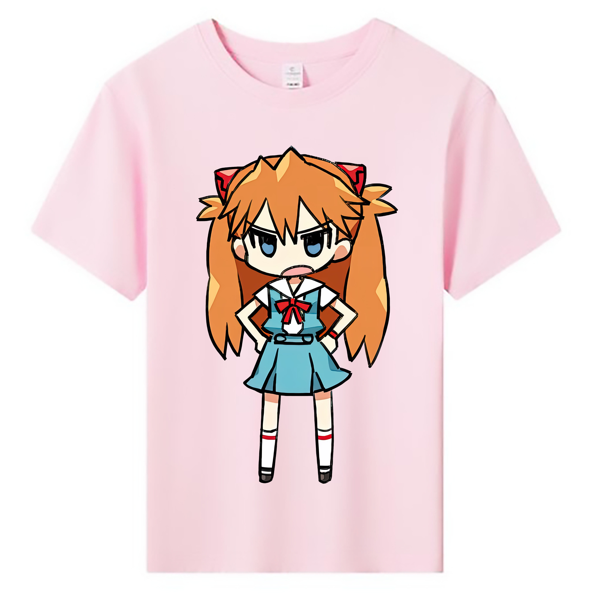 （画像用） EVA 新世紀エヴァンゲリオン 綿100％キッズTシャツ（フロントプリント）