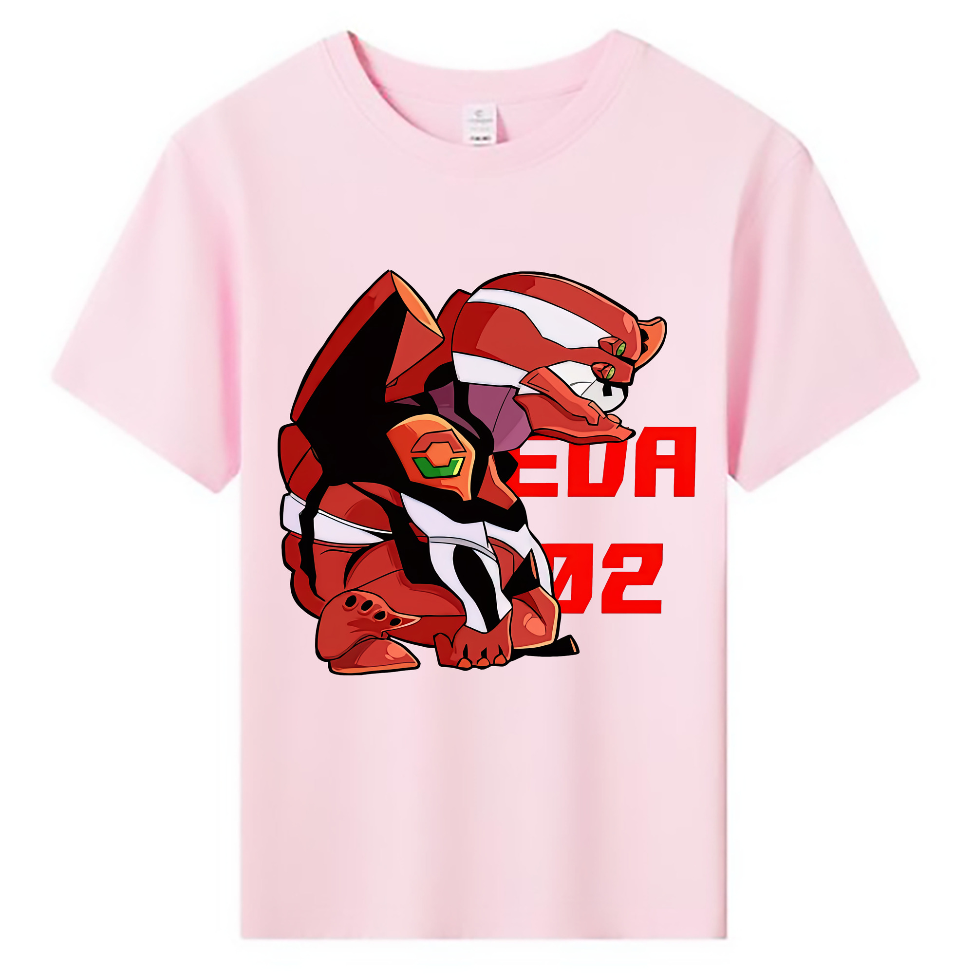 （画像用） EVA 新世紀エヴァンゲリオン 綿100％キッズTシャツ（フロントプリント）