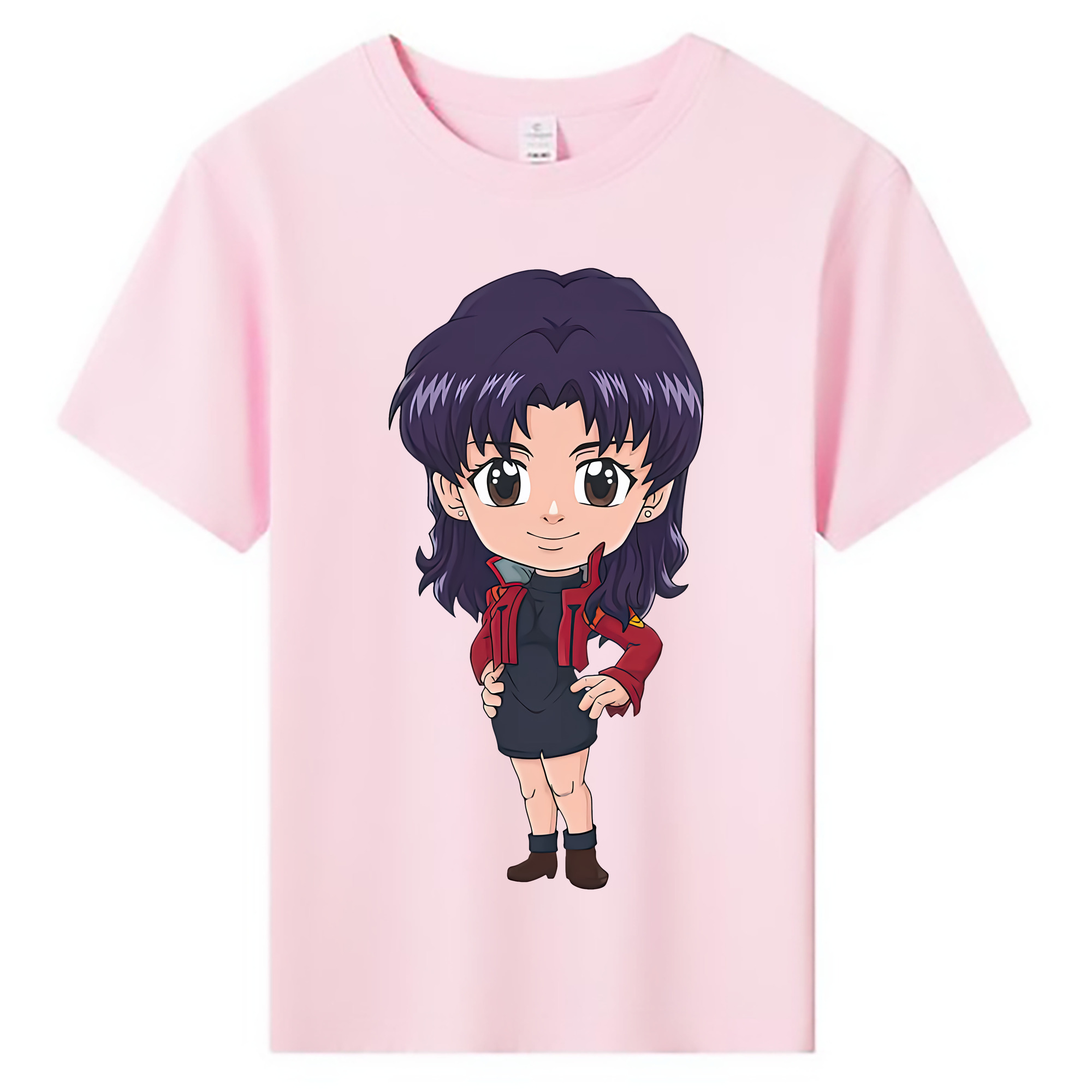 （画像用） EVA 新世紀エヴァンゲリオン 綿100％キッズTシャツ（フロントプリント）