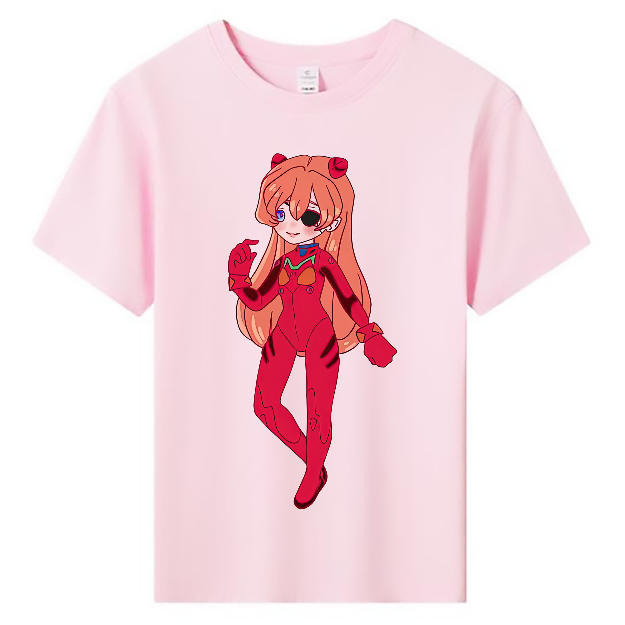 （画像用） EVA 新世紀エヴァンゲリオン 綿100％キッズTシャツ（フロントプリント）