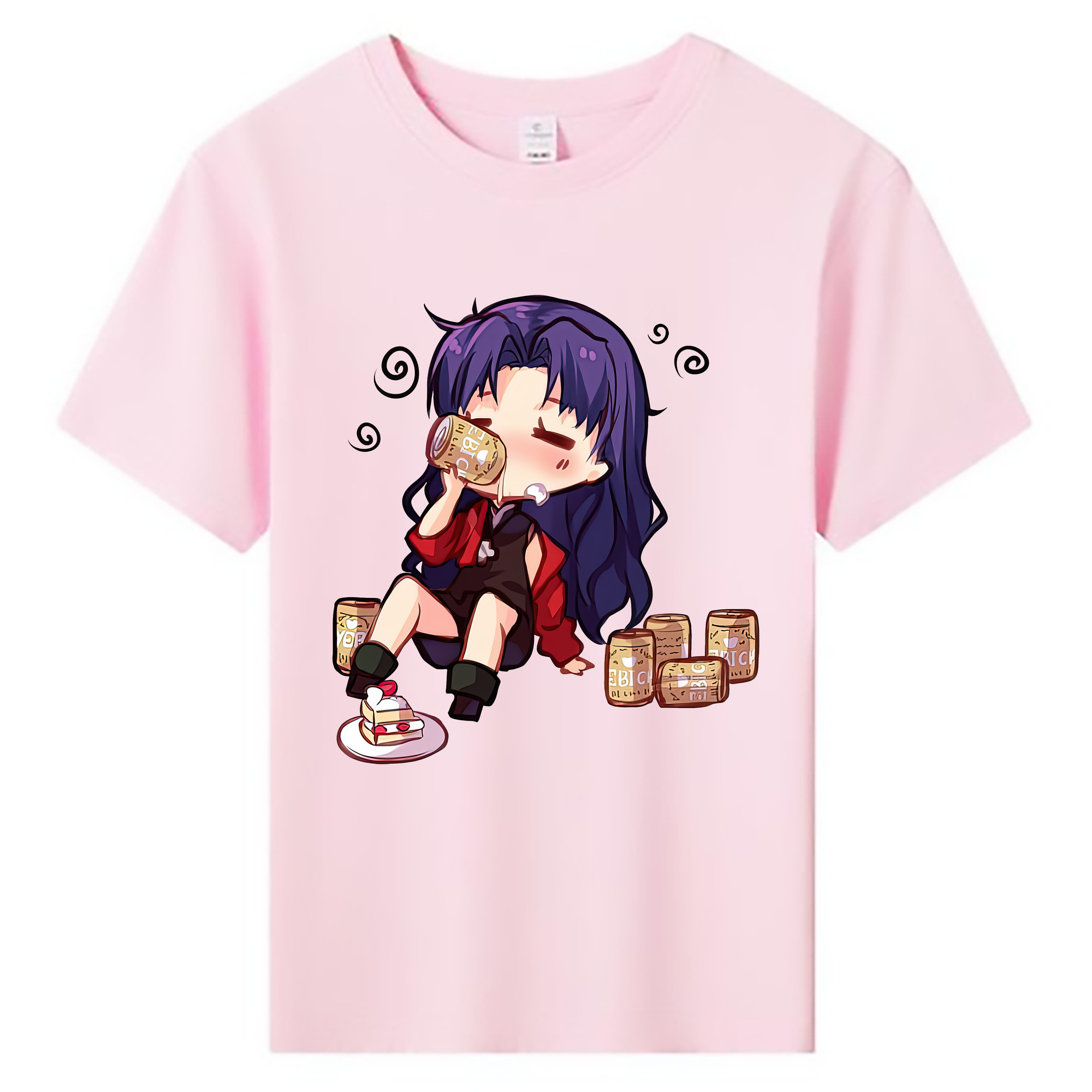 （画像用） EVA 新世紀エヴァンゲリオン 綿100％キッズTシャツ（フロントプリント）