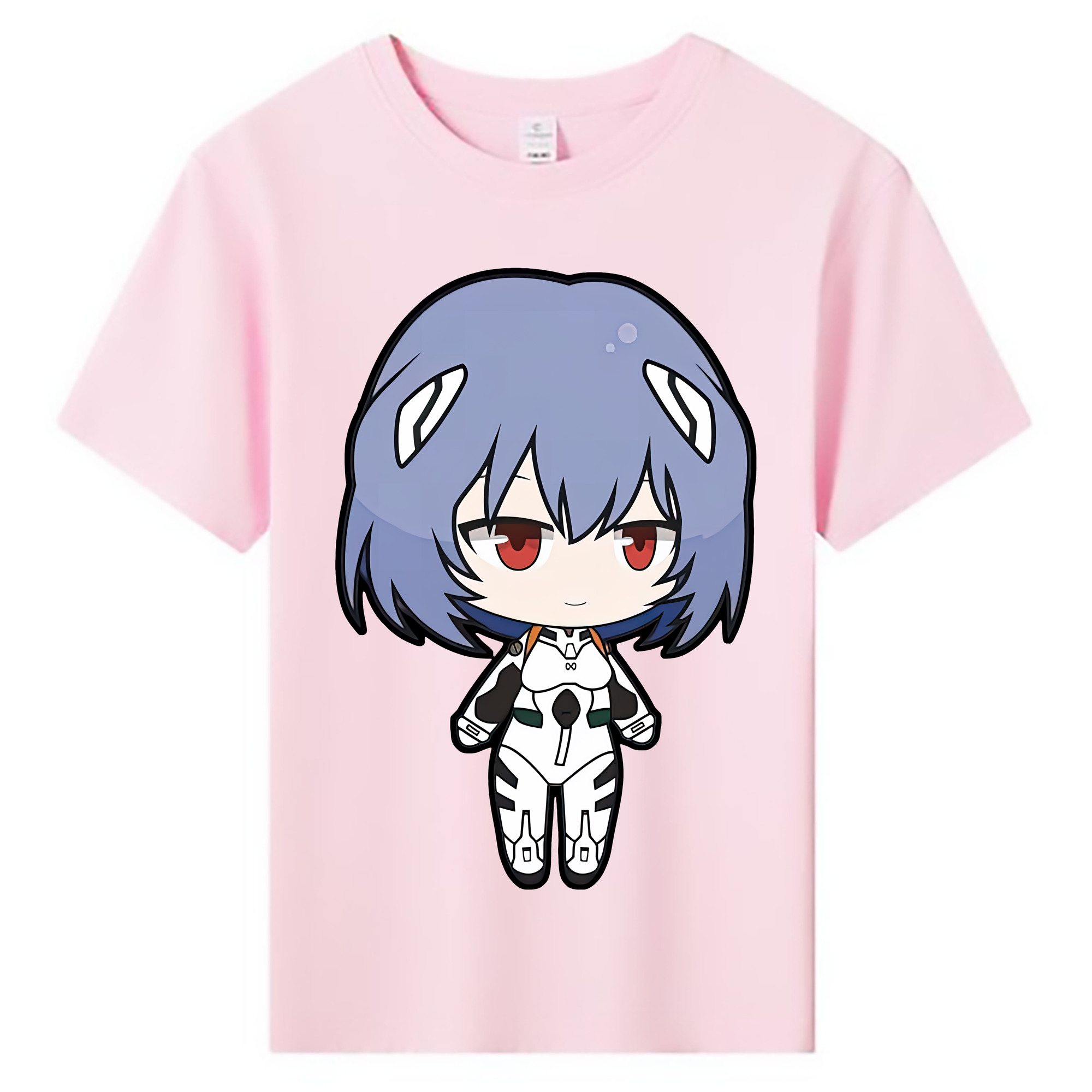 （画像用） EVA 新世紀エヴァンゲリオン 綿100％キッズTシャツ（フロントプリント）