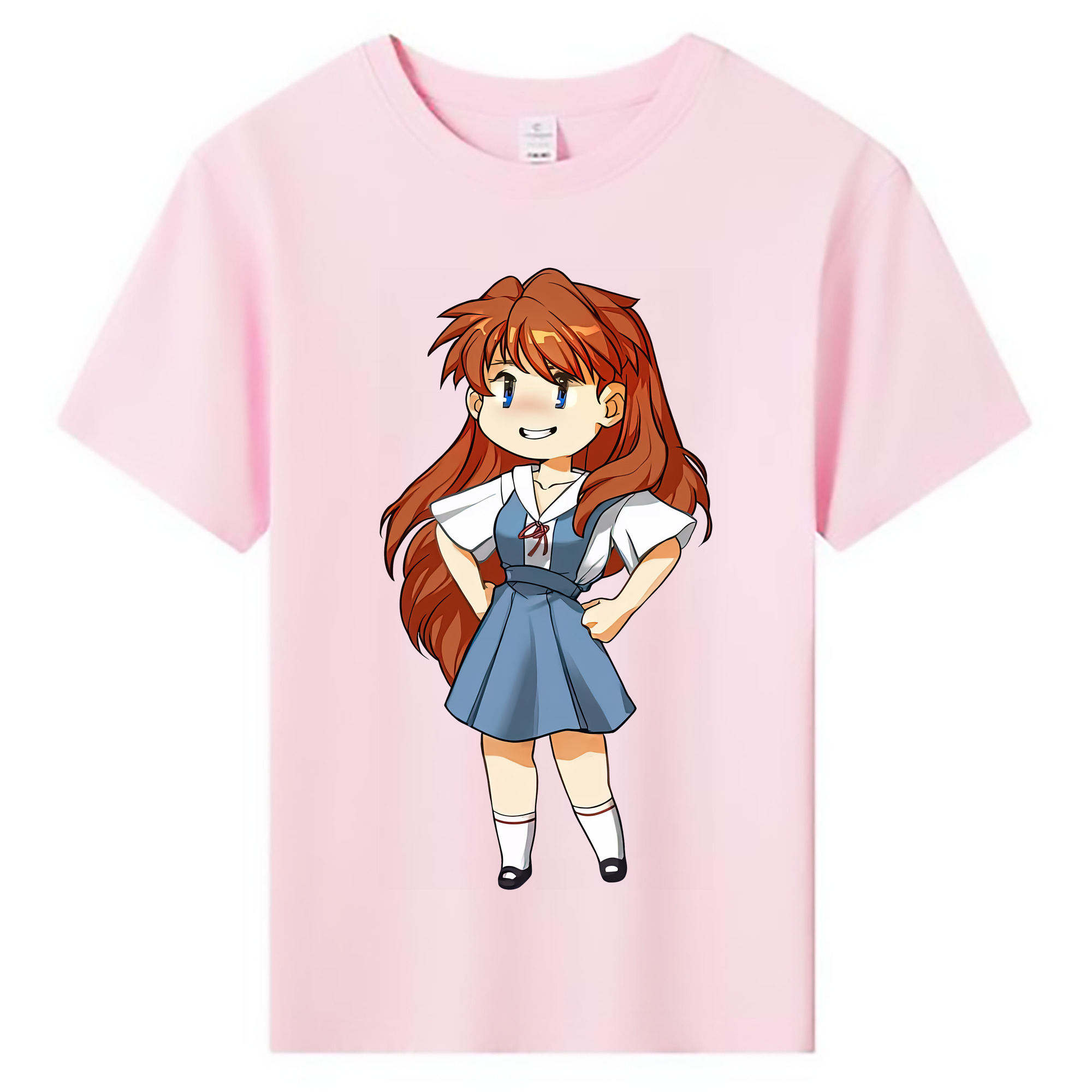 （画像用） EVA 新世紀エヴァンゲリオン 綿100％キッズTシャツ（フロントプリント）