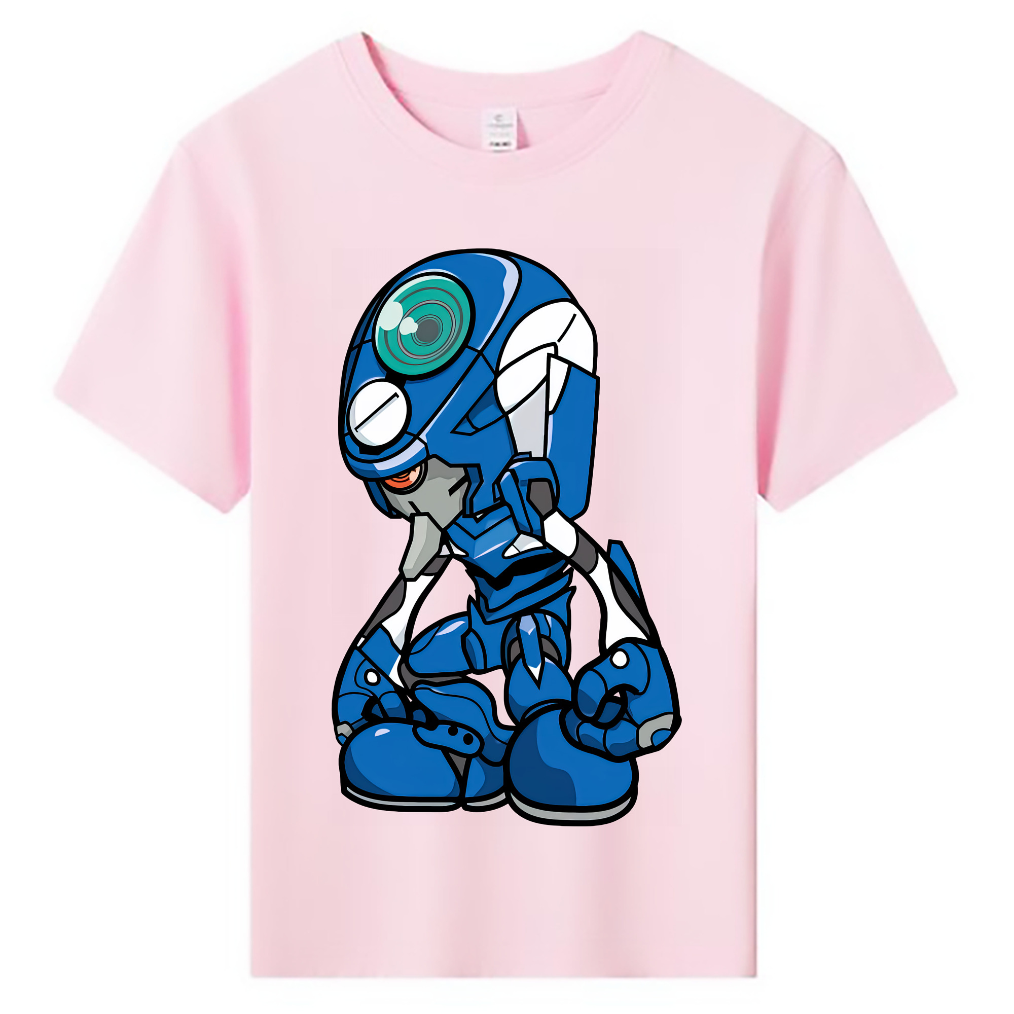 （画像用） EVA 新世紀エヴァンゲリオン 綿100％キッズTシャツ（フロントプリント）