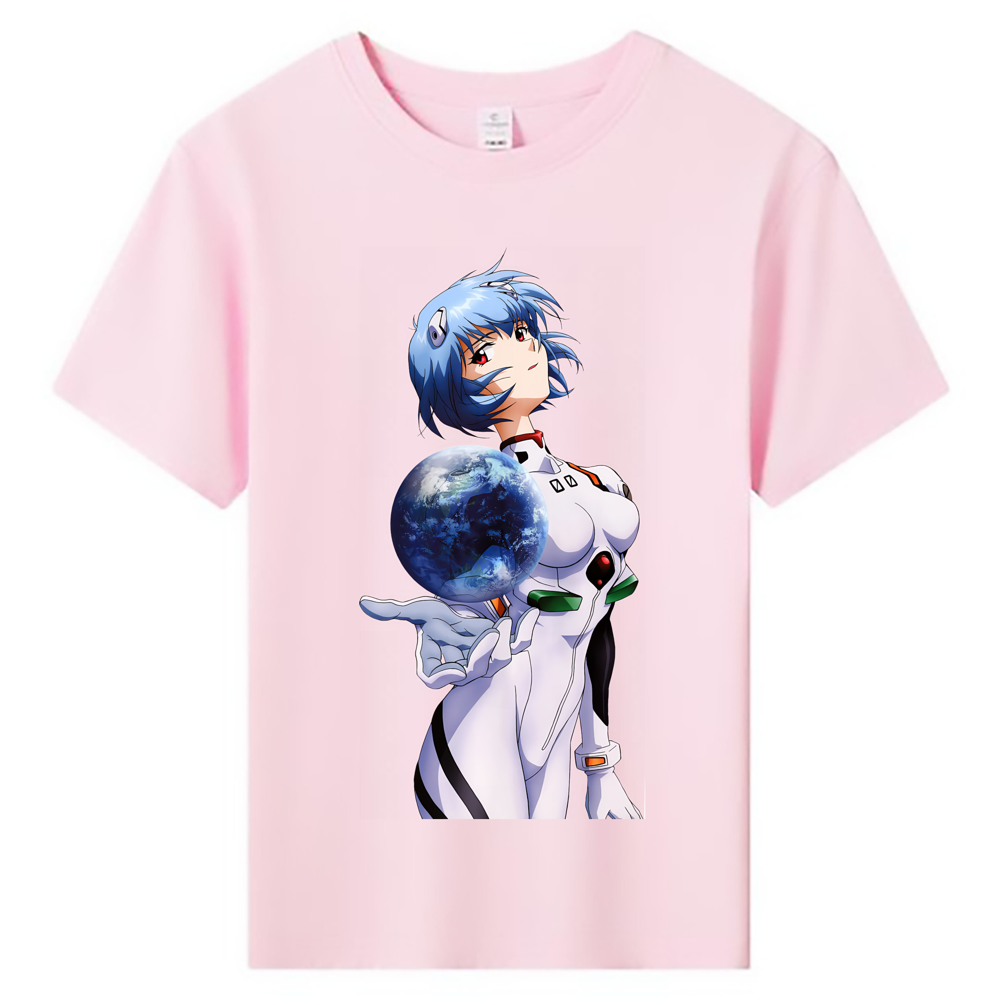 （画像用） EVA 新世紀エヴァンゲリオン 綿100％キッズTシャツ（フロントプリント）