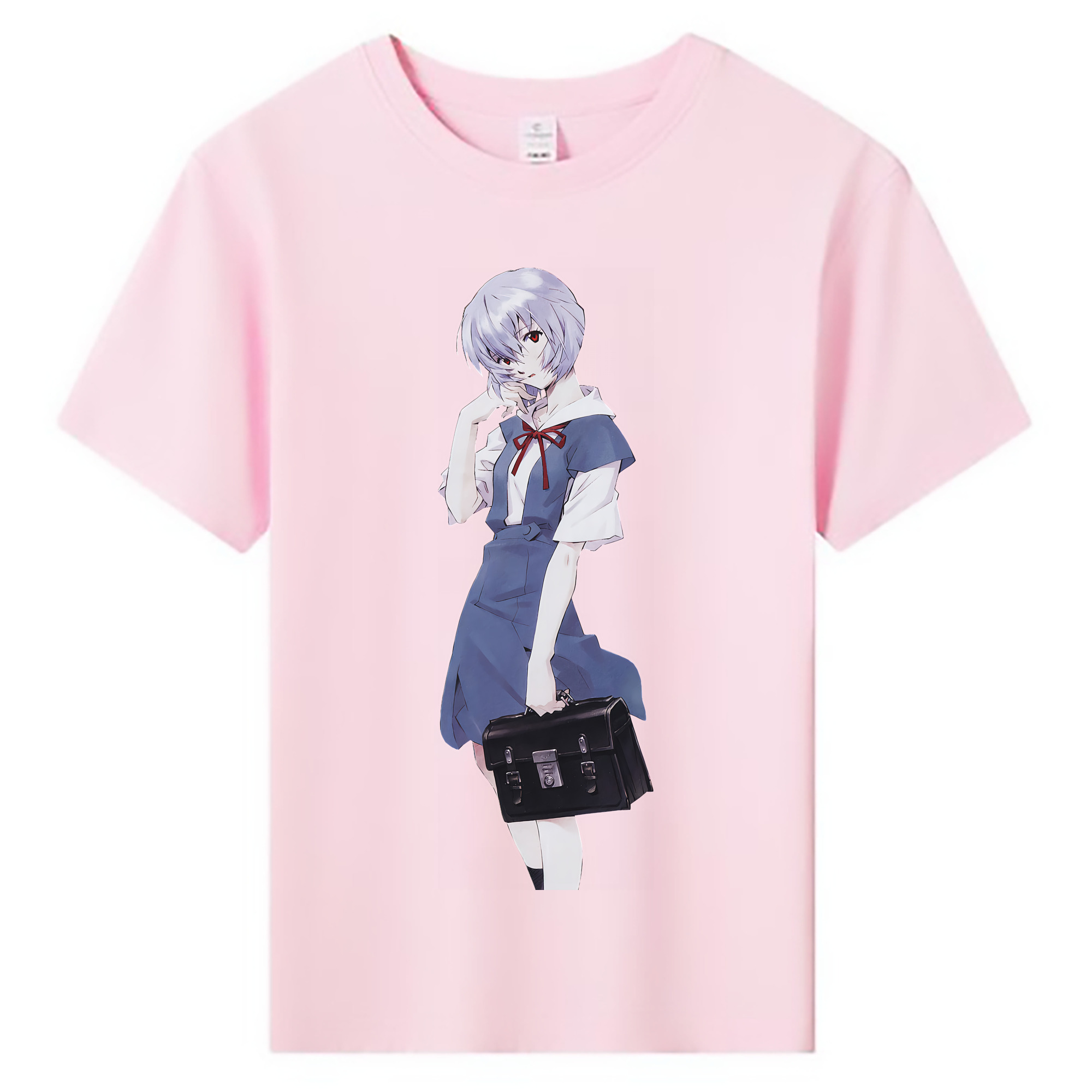 （画像用） EVA 新世紀エヴァンゲリオン 綿100％キッズTシャツ（フロントプリント）