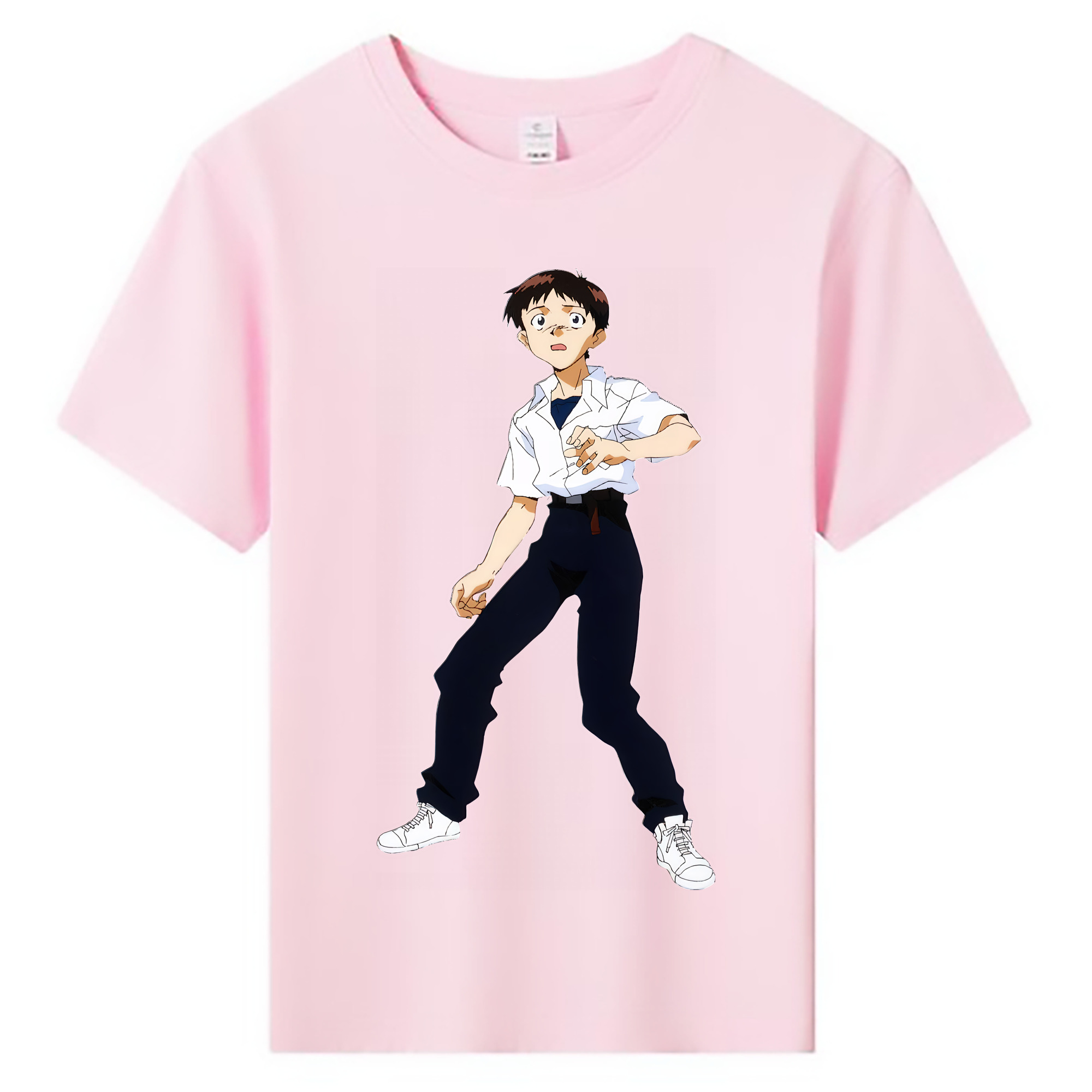 （画像用） EVA 新世紀エヴァンゲリオン 綿100％キッズTシャツ（フロントプリント）