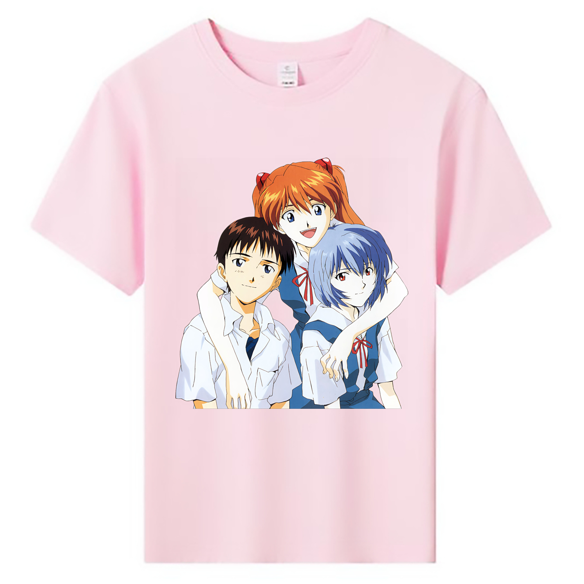 （画像用） EVA 新世紀エヴァンゲリオン 綿100％キッズTシャツ（フロントプリント）