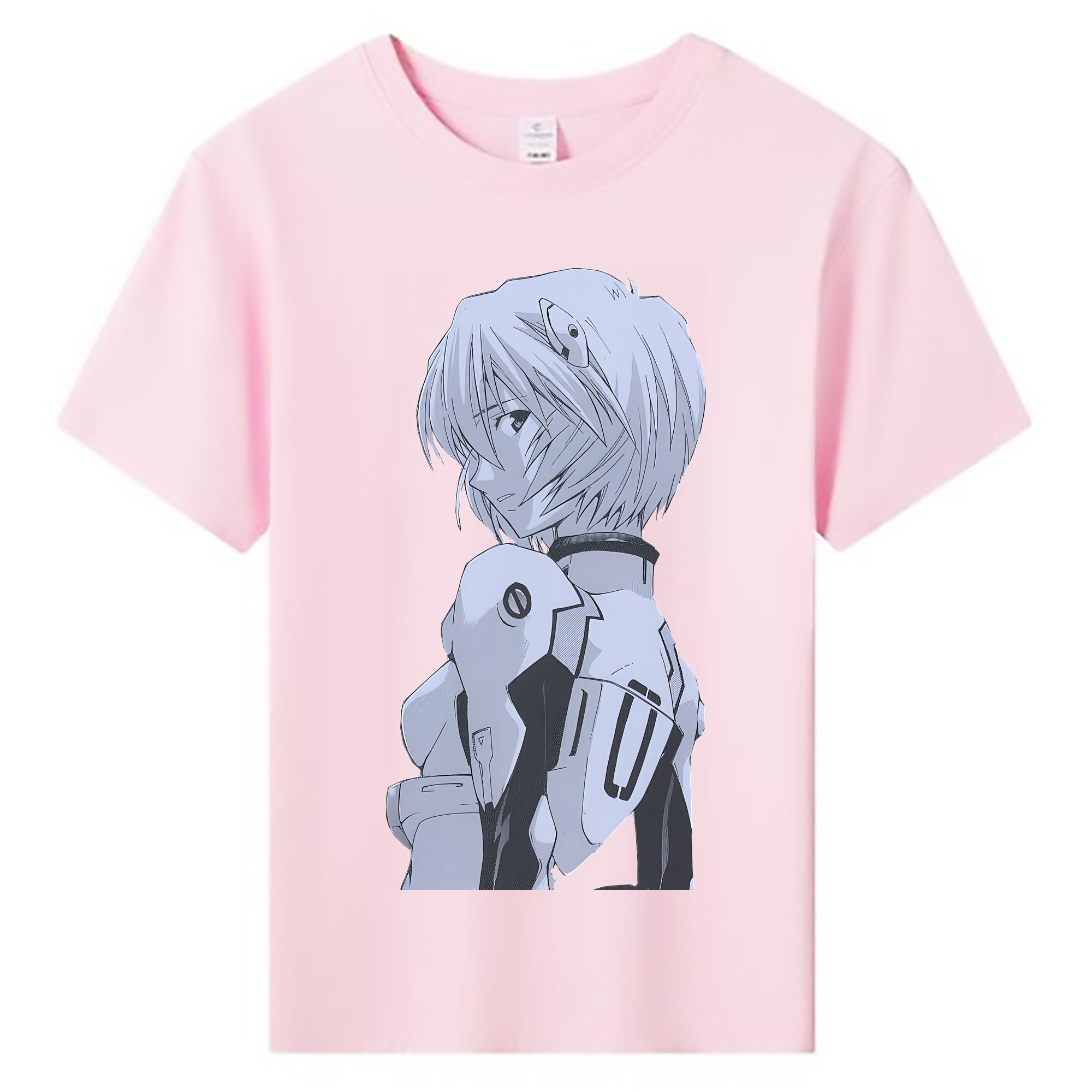 （画像用） EVA 新世紀エヴァンゲリオン 綿100％キッズTシャツ（フロントプリント）