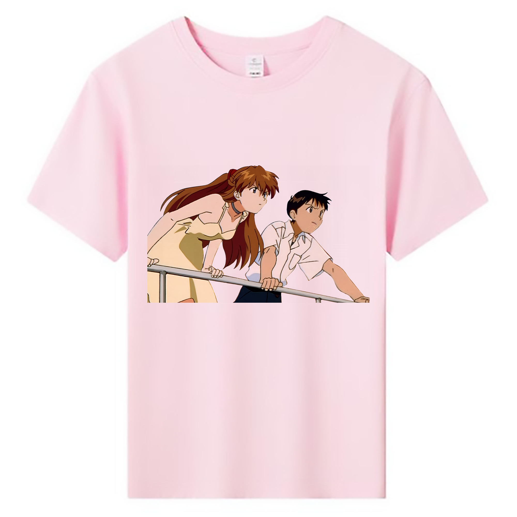 （画像用） EVA 新世紀エヴァンゲリオン 綿100％キッズTシャツ（フロントプリント）