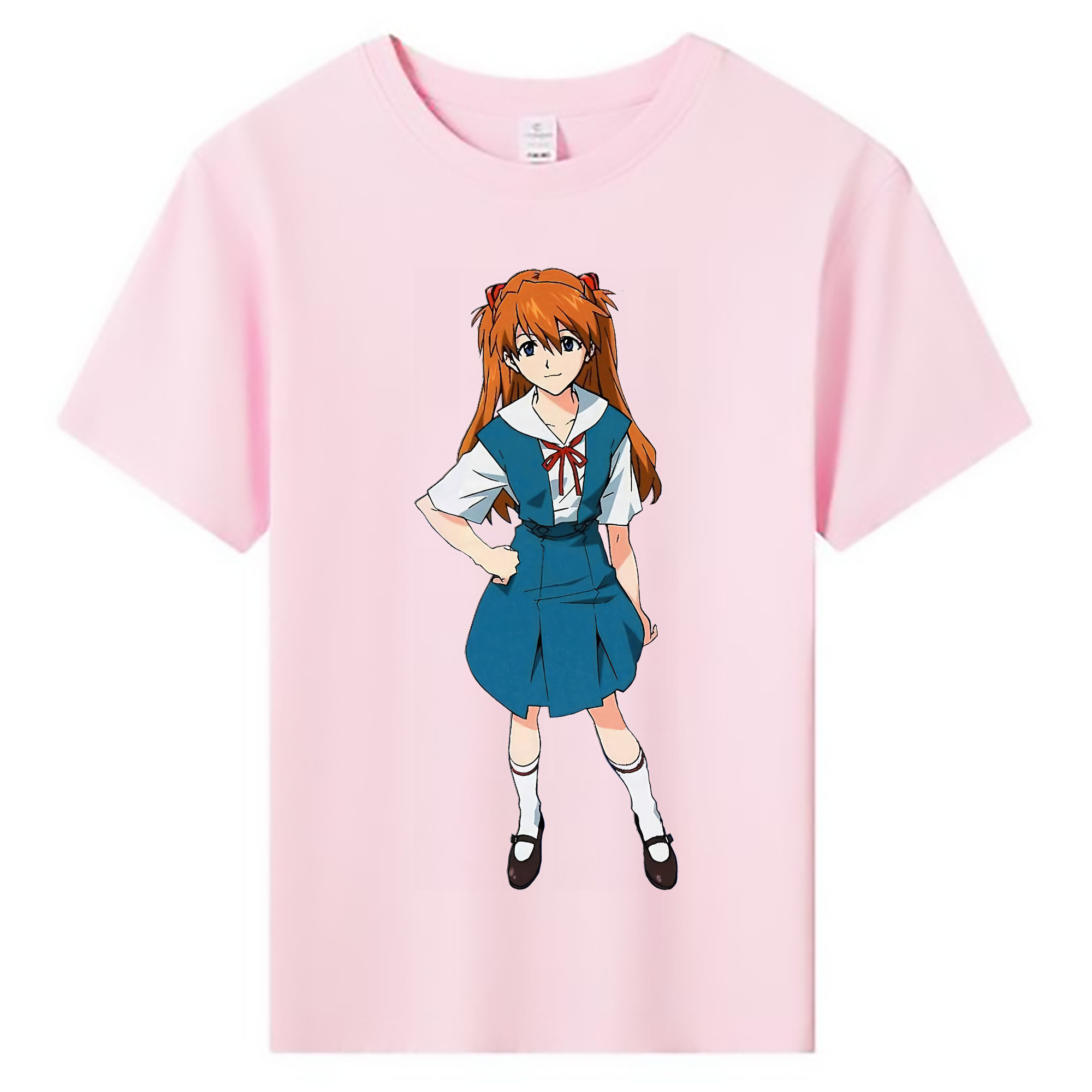 （画像用） EVA 新世紀エヴァンゲリオン 綿100％キッズTシャツ（フロントプリント）
