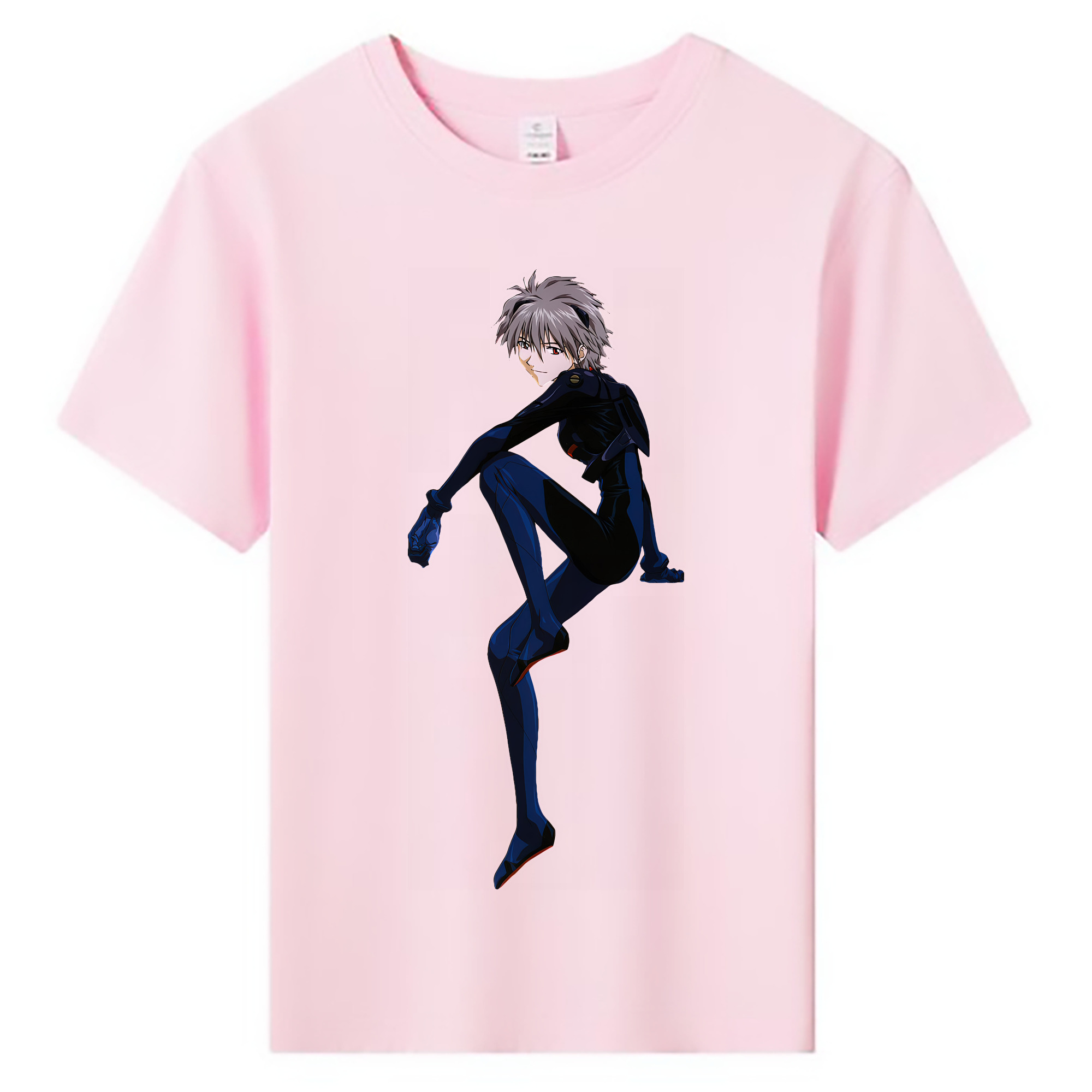 （画像用） EVA 新世紀エヴァンゲリオン 綿100％キッズTシャツ（フロントプリント）