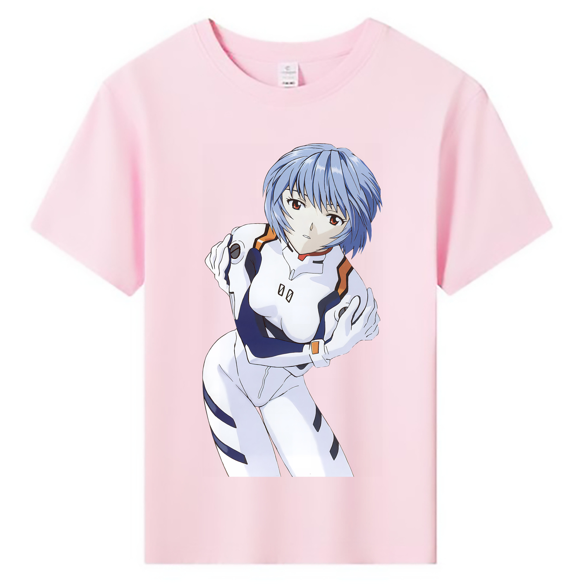 （画像用） EVA 新世紀エヴァンゲリオン 綿100％キッズTシャツ（フロントプリント）