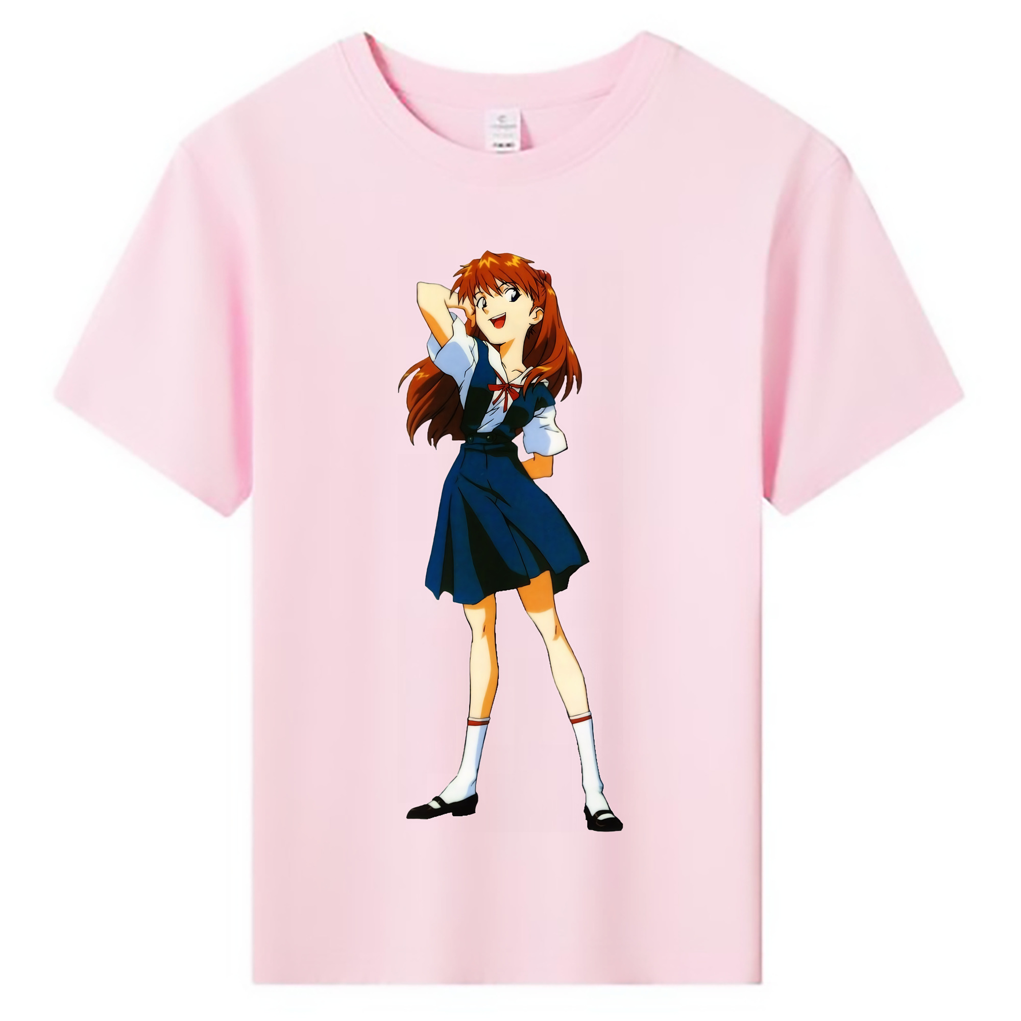 （画像用） EVA 新世紀エヴァンゲリオン 綿100％キッズTシャツ（フロントプリント）