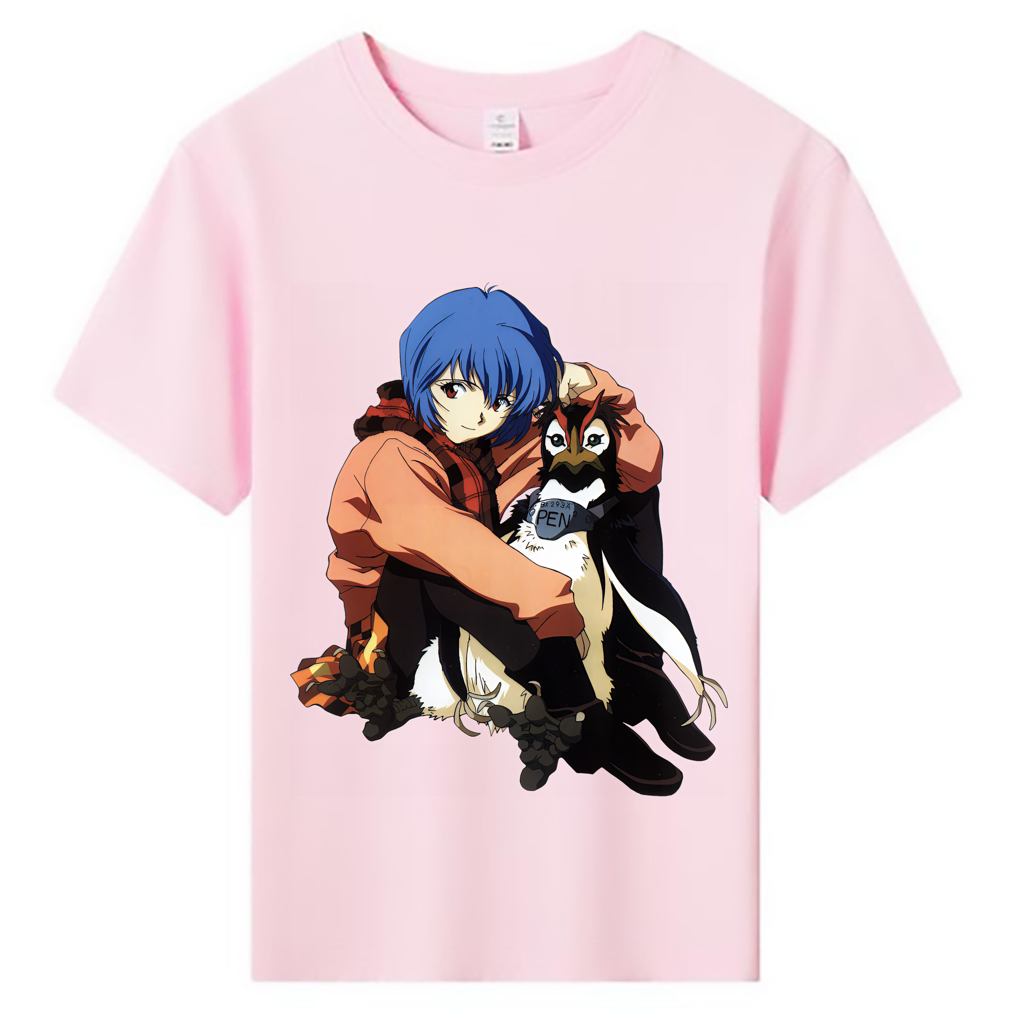 （画像用） EVA 新世紀エヴァンゲリオン 綿100％キッズTシャツ（フロントプリント）