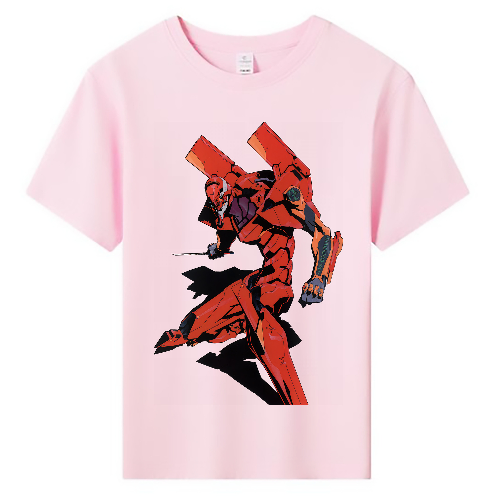 （画像用） EVA 新世紀エヴァンゲリオン 綿100％キッズTシャツ（フロントプリント）