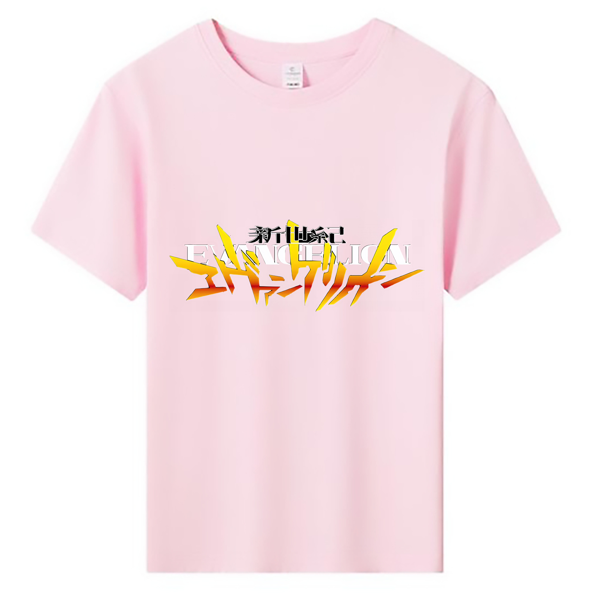 （画像用） EVA 新世紀エヴァンゲリオン 綿100％キッズTシャツ（フロントプリント）