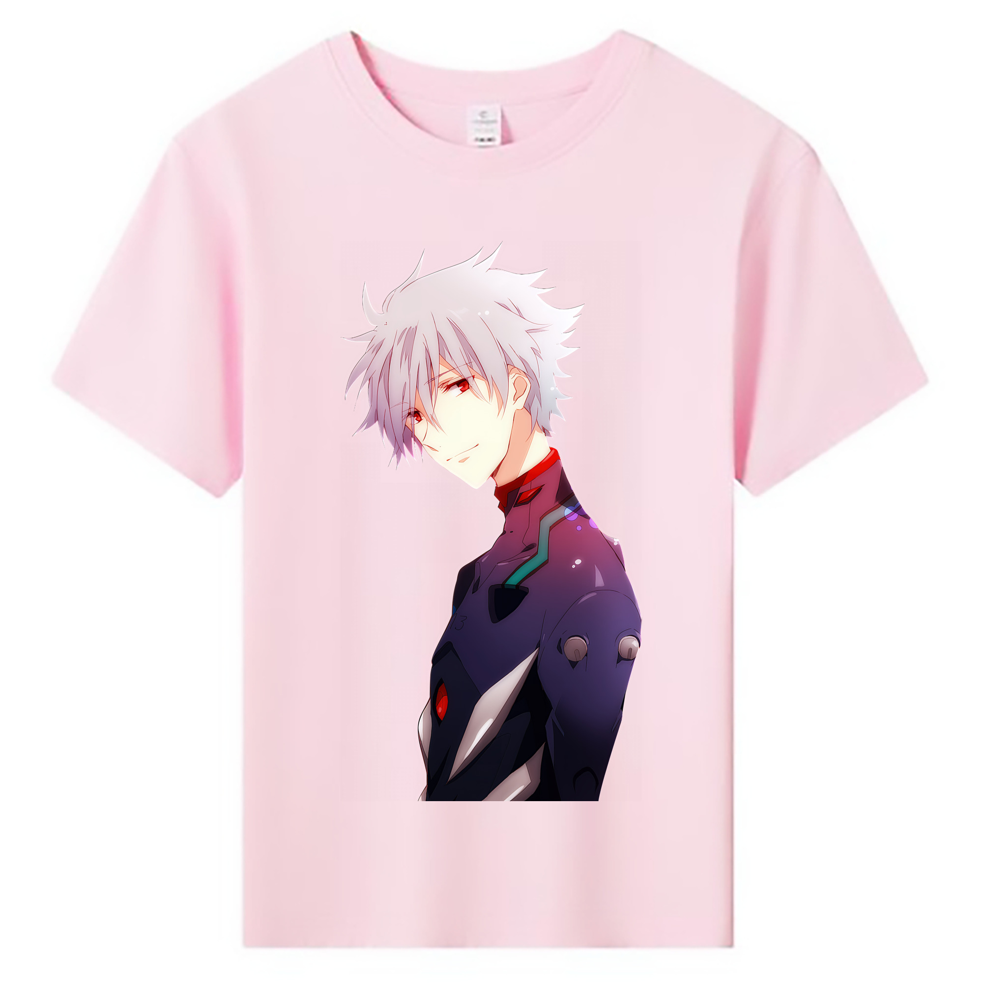 （画像用） EVA 新世紀エヴァンゲリオン 綿100％キッズTシャツ（フロントプリント）