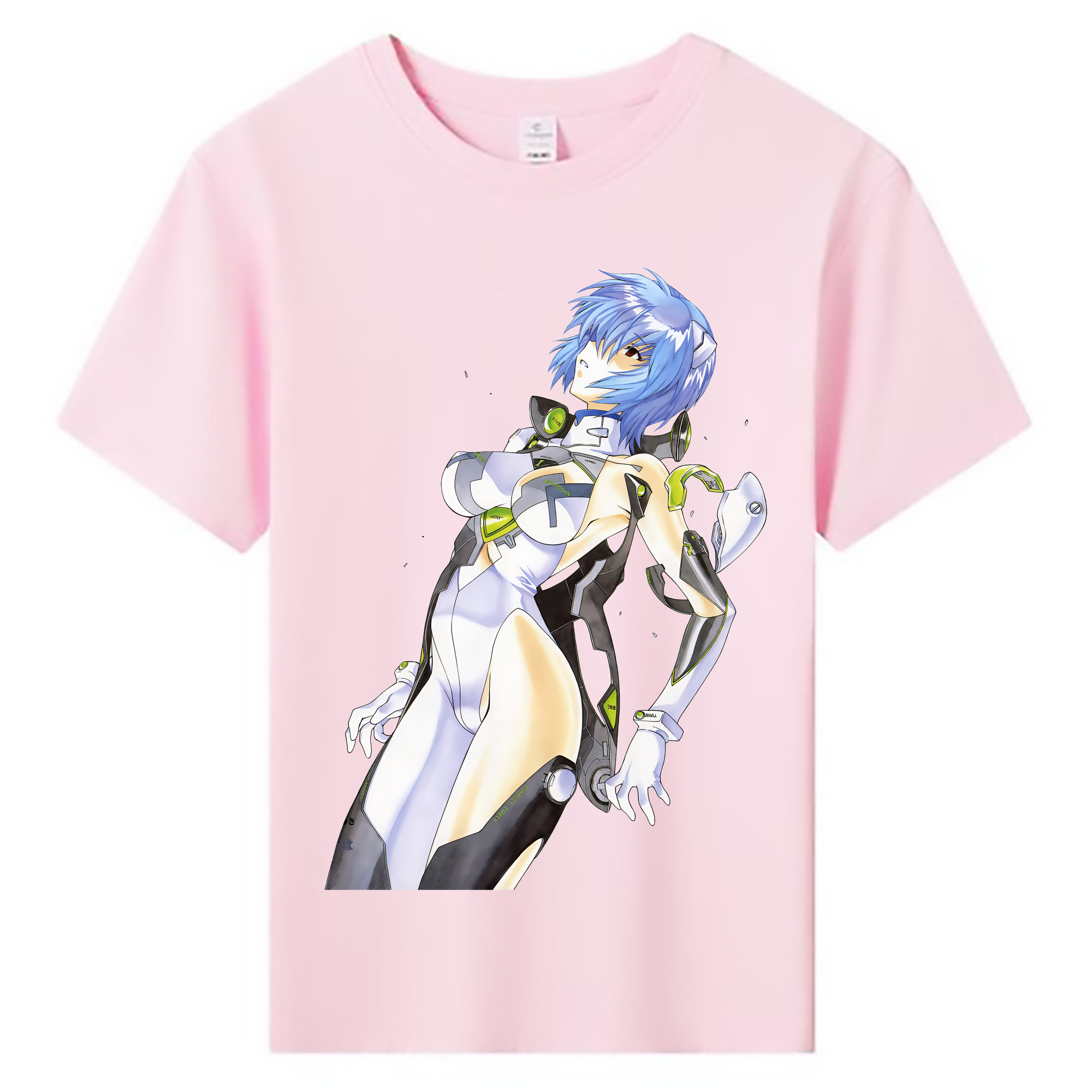 （画像用） EVA 新世紀エヴァンゲリオン 綿100％キッズTシャツ（フロントプリント）