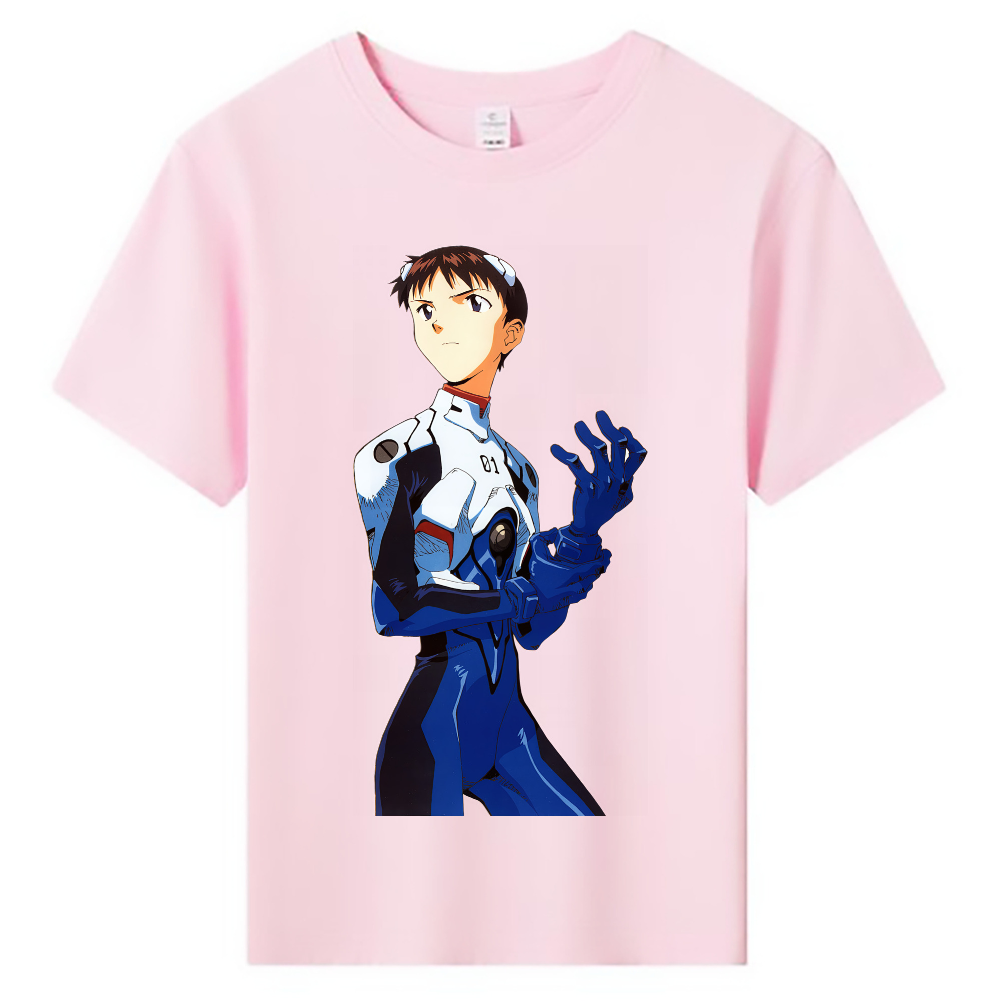 （画像用） EVA 新世紀エヴァンゲリオン 綿100％キッズTシャツ（フロントプリント）