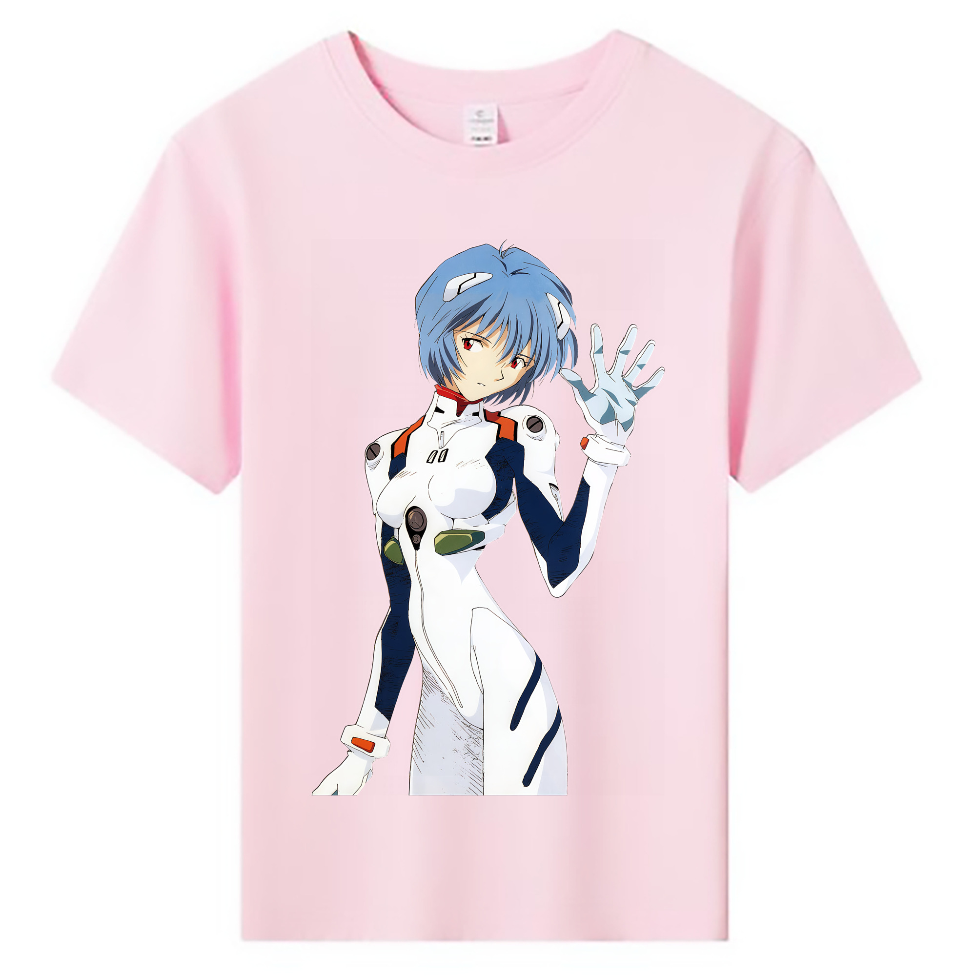（画像用） EVA 新世紀エヴァンゲリオン 綿100％キッズTシャツ（フロントプリント）